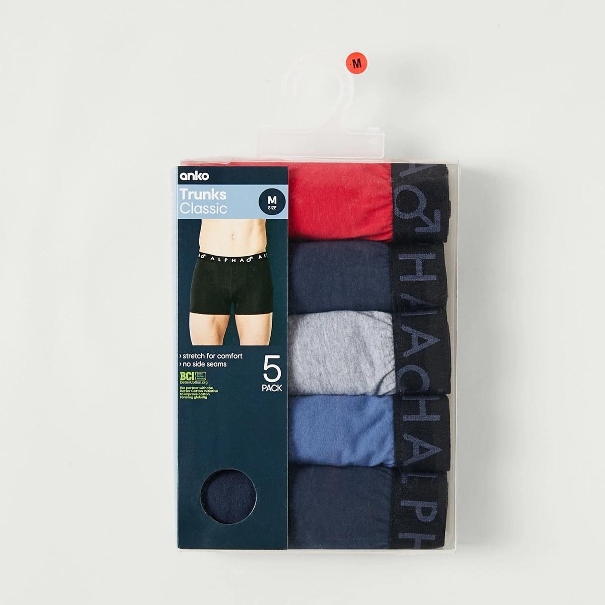 9 5 Pack Plain Trunks SEAFARER, 9 of 9