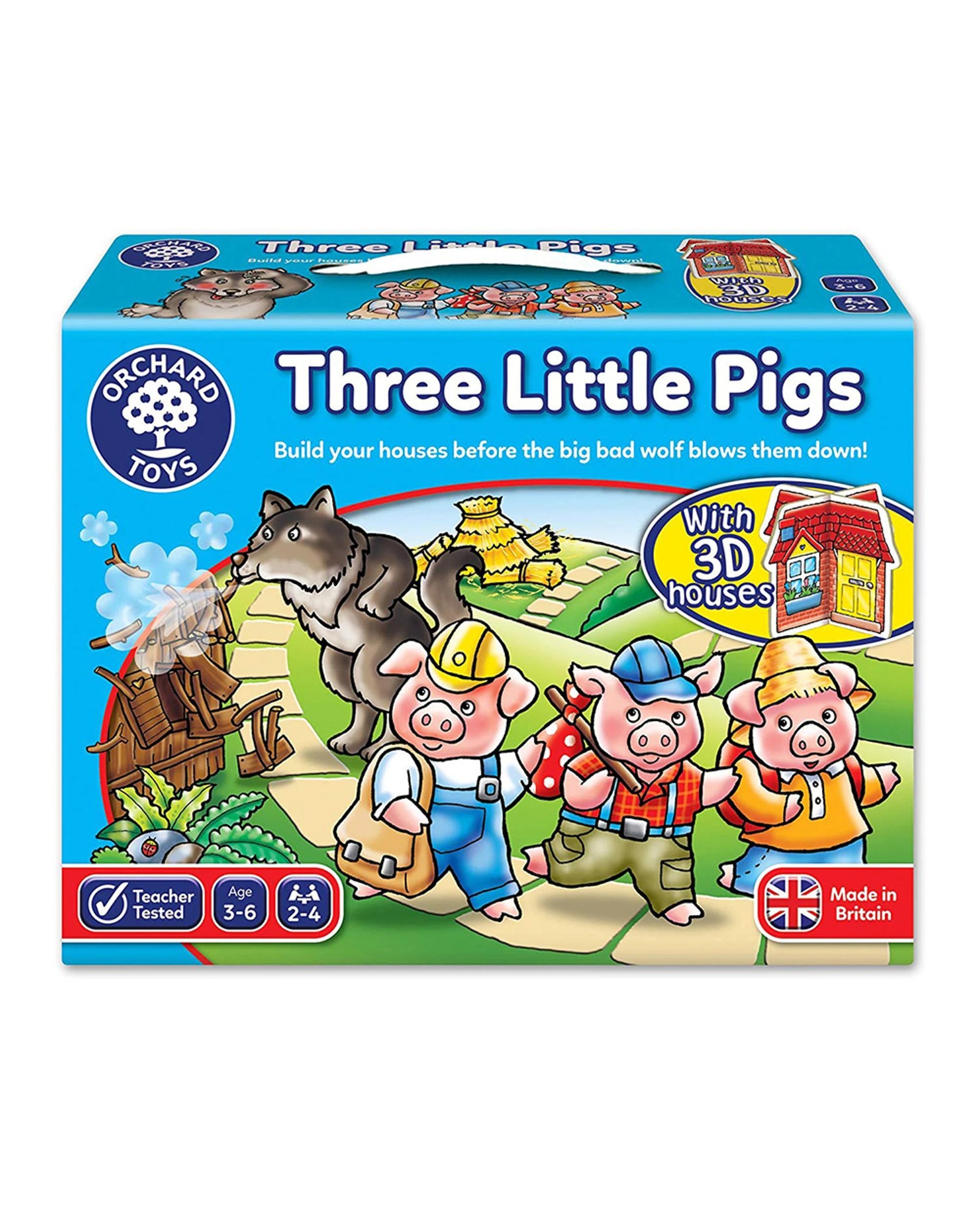 1 Orchard Toys Three Little Pigs Board Game, 1 of 1