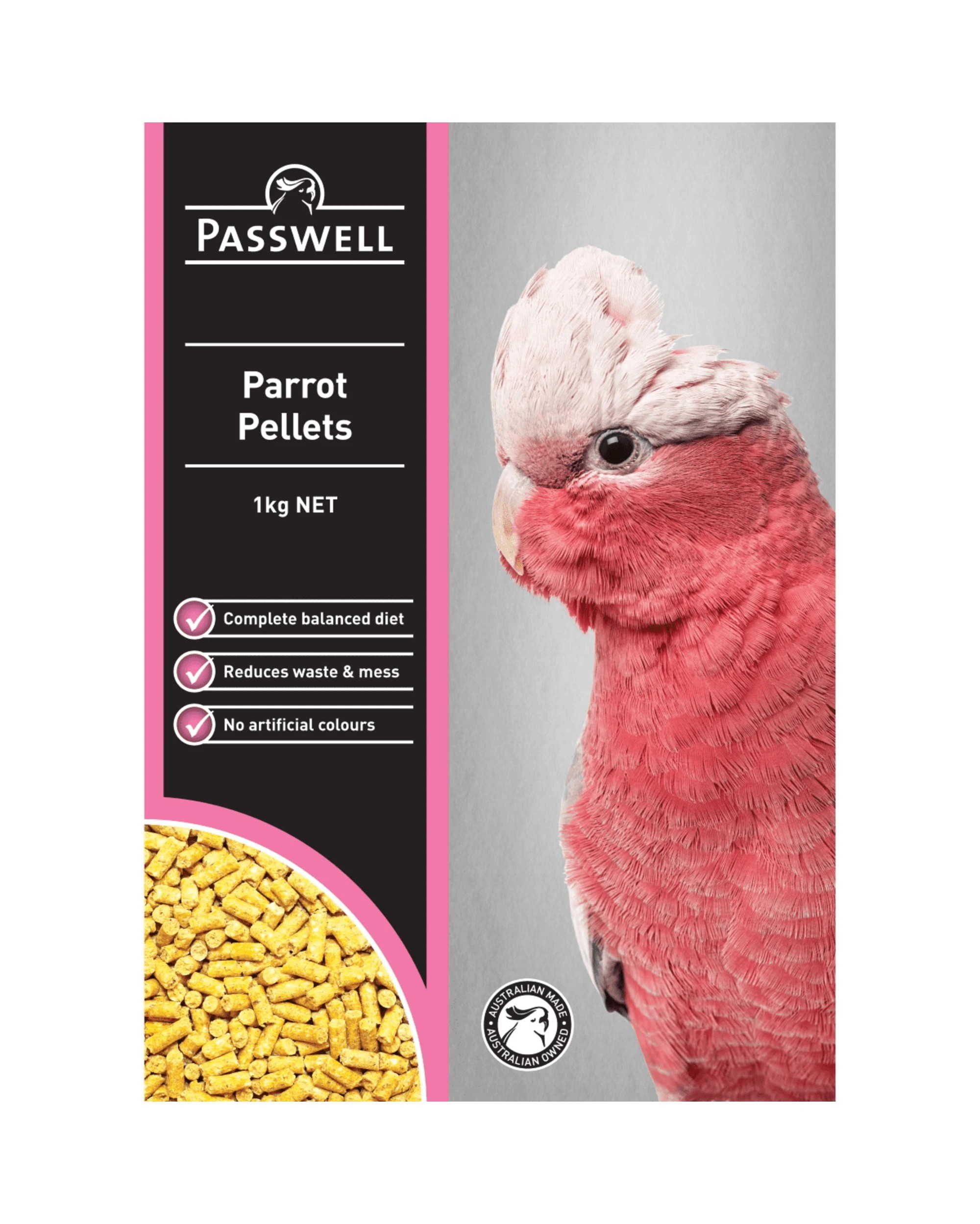 1 Passwell Parrot Pellets 5kg, 1 of 1