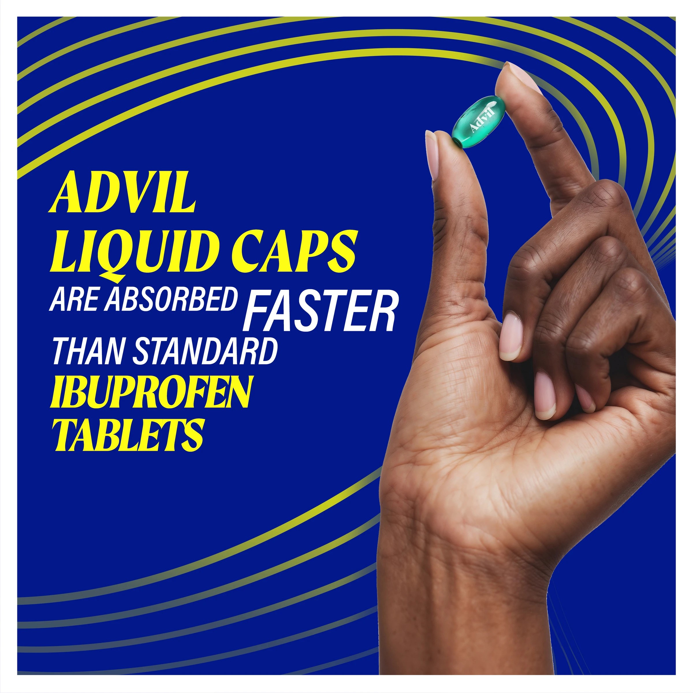 5 10 Pack Advil Ibuprofen Liquid Capsules 200mg, 5 of 10