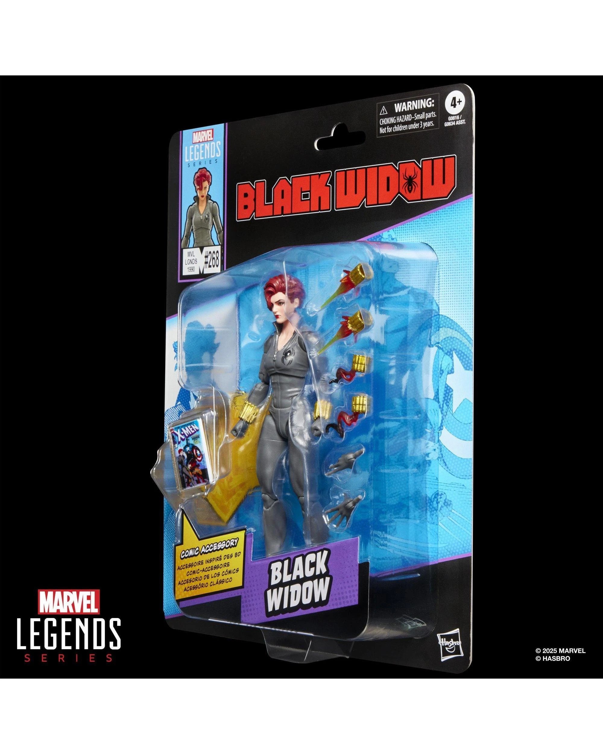 3 Marvel Legends Series Uncanny X-Men Black Widow Action Figure, 3 of 10