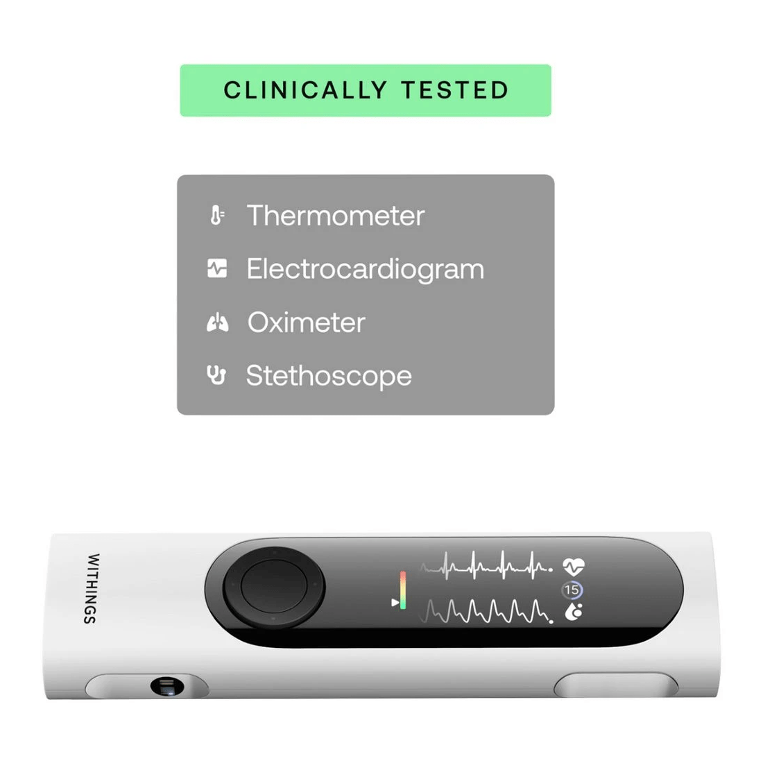 3 Withings BeamO 4-in-1 MultiScan Health Device, 3 of 8