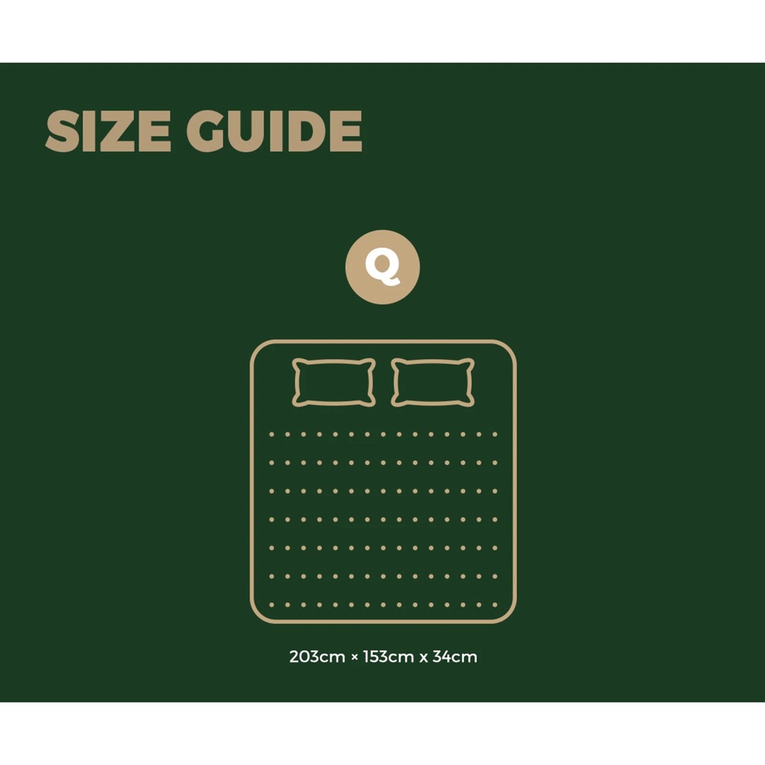 3 Bedra Bedding Mattress 7 Zone Euro Top Latex Pocket Spring 34cm Queen
 - Multi, 3 of 3