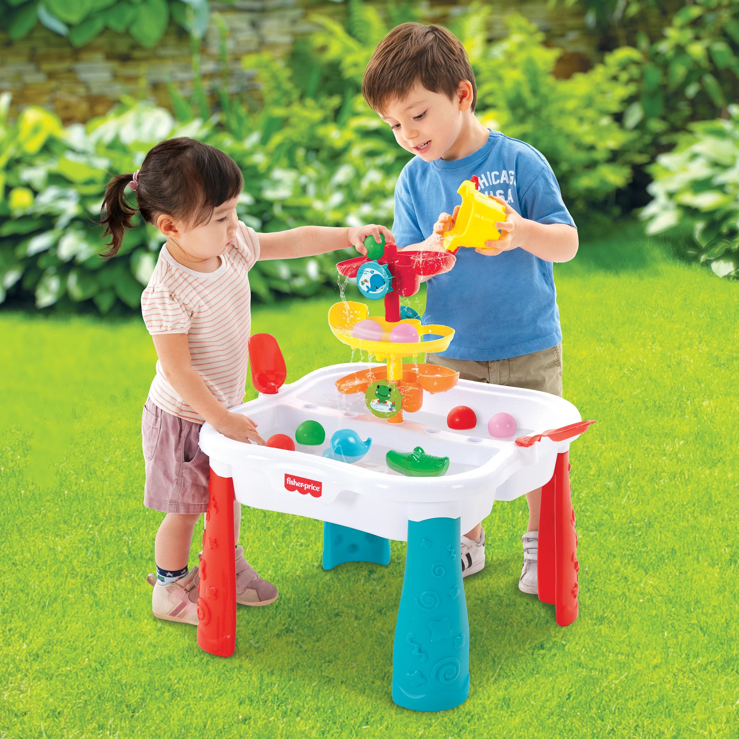 2 Fisher-Price Fisher‑Price Let’s Splash Ball Run Water Toy - Multi, 2 of 8