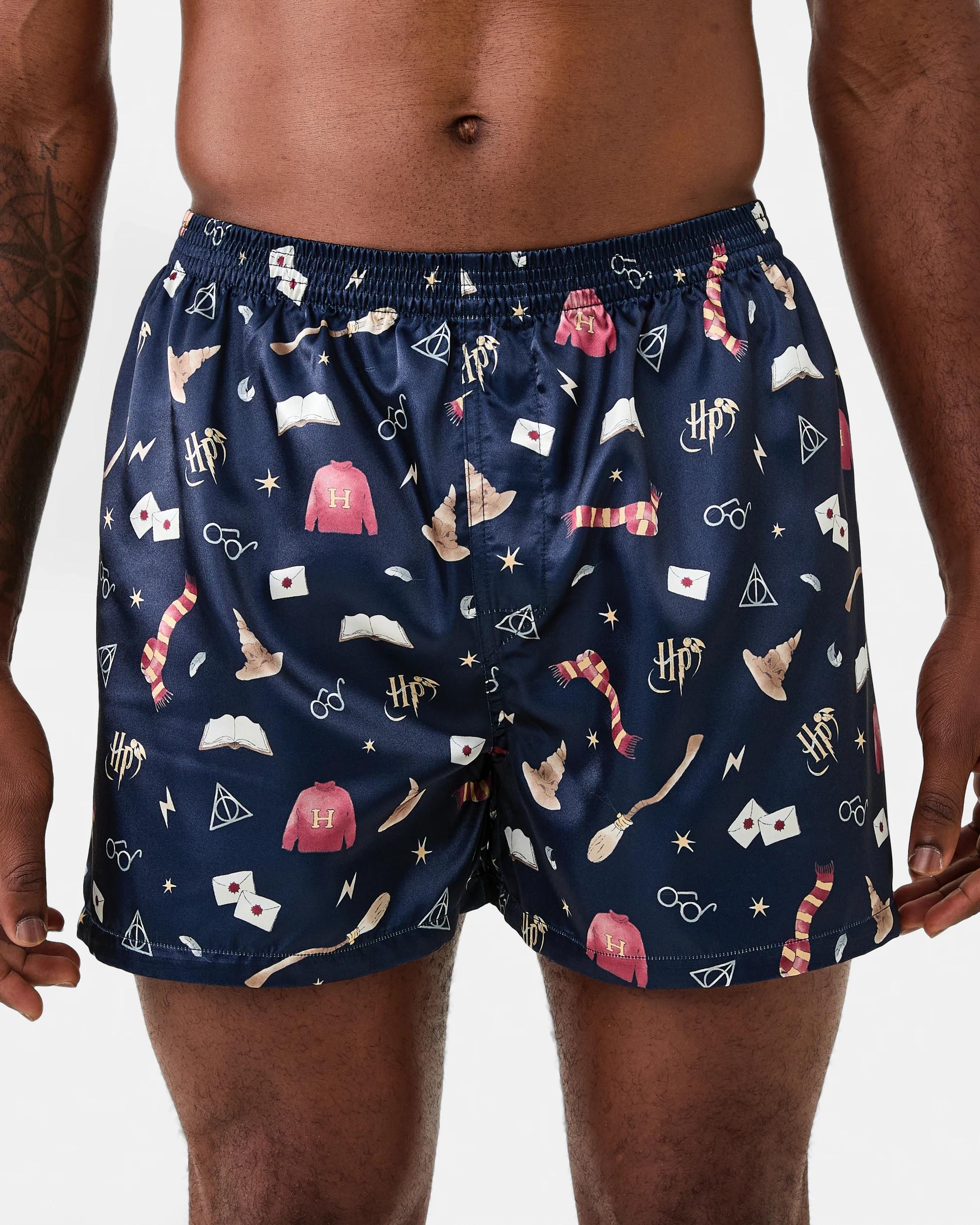 1 Harry Potter License Boxers Nvy Hp, 1 of 5