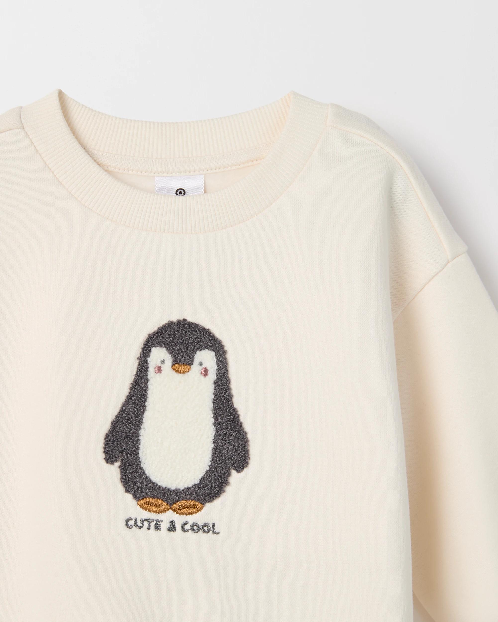 5 Target Baby Baby Organic Cotton Jumper PENGUIN GARDENIA, 5 of 5