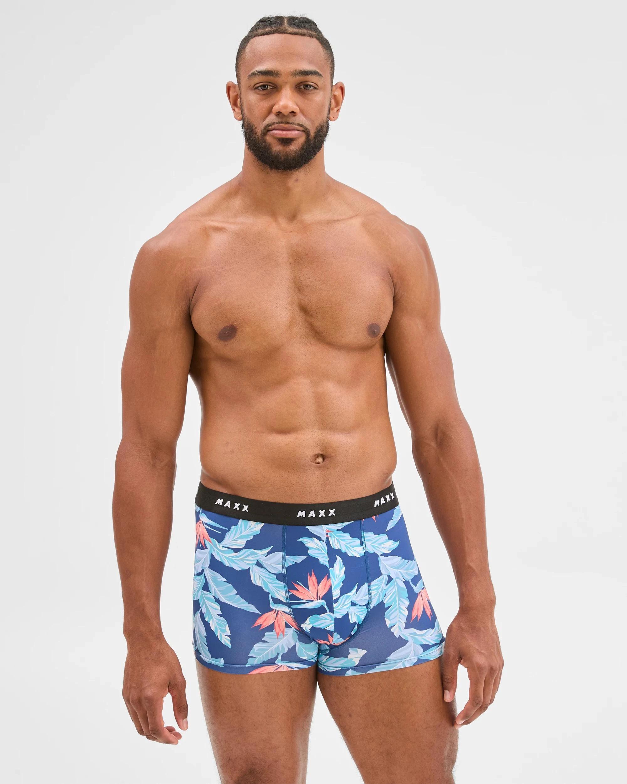 3 Maxx Microfibre 3 Pack Trunks JUNGLE, 3 of 4