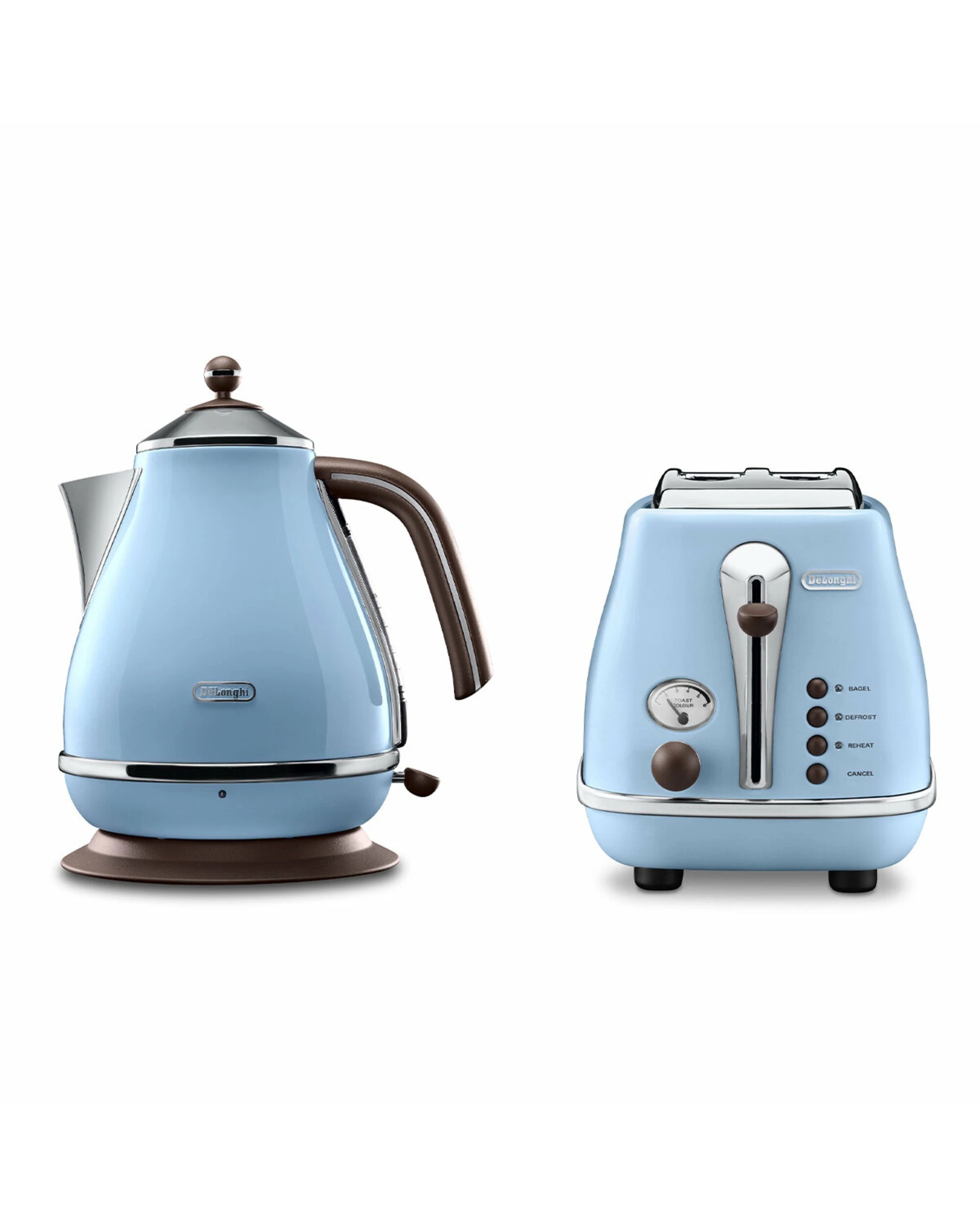 1 De'Longhi Icona Vintage Breakfast Pack Azure, 1 of 5
