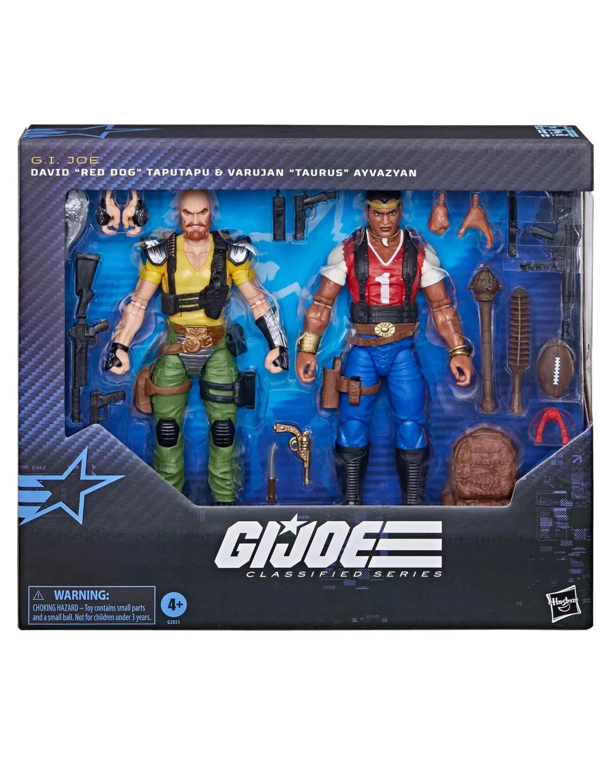 1 G.I. Joe Classified Series #193 David Red Dog Taputapu and Varujan Taurus Ayvazyan Action Figures, 1 of 7
