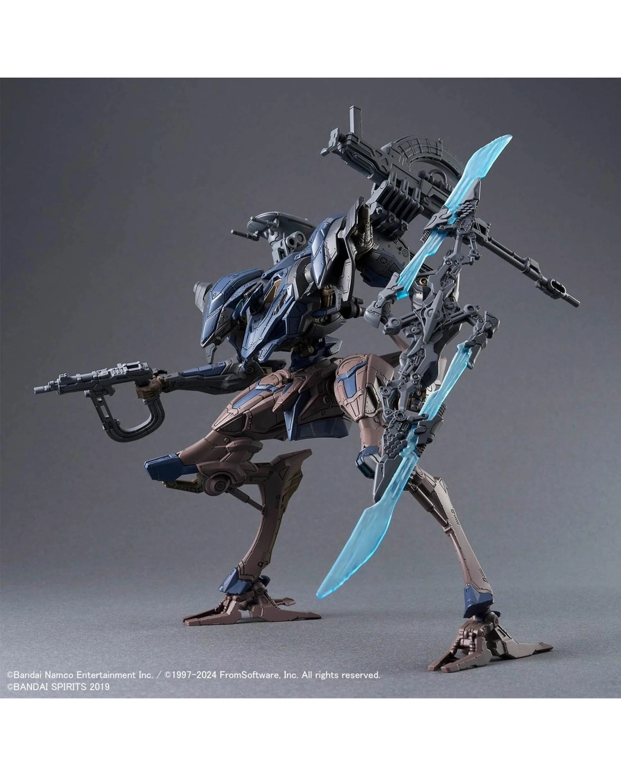 4 Bandai 30MM Armored Core VI Fires Of Rubicon Scheider NachTreiher 40E Steel Haze Model Kit, 4 of 8