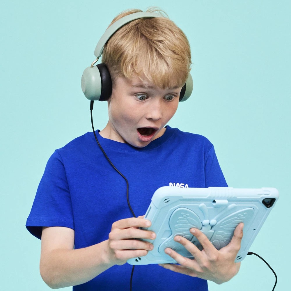 2 Kreafunk Kids Buzz Bluetooth Headphones W/ Anc - Dusty Green - Green, 2 of 4