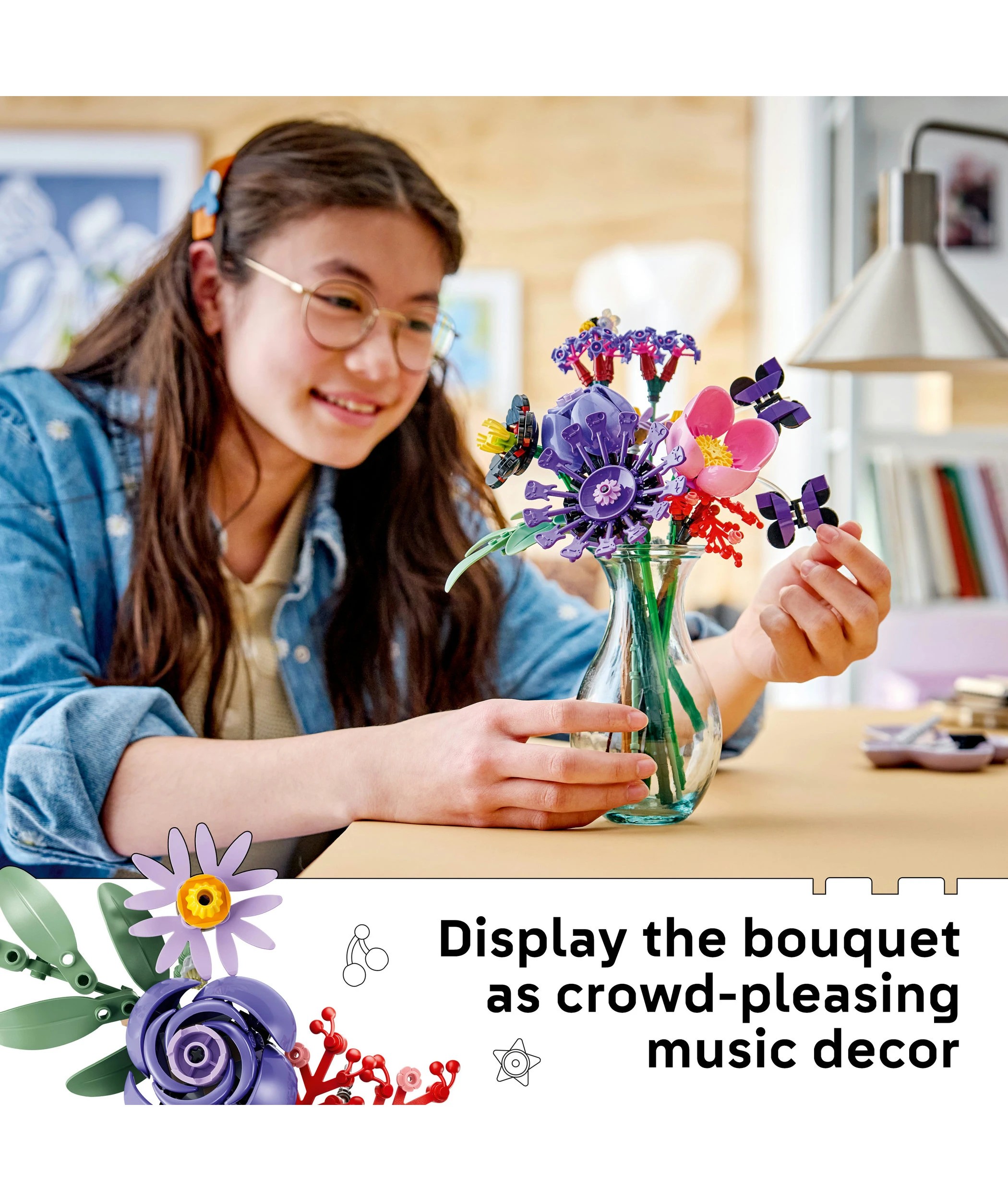 6 LEGO Botanicals Olivia Rodrigo's Flower Bouquet 11507, 6 of 10