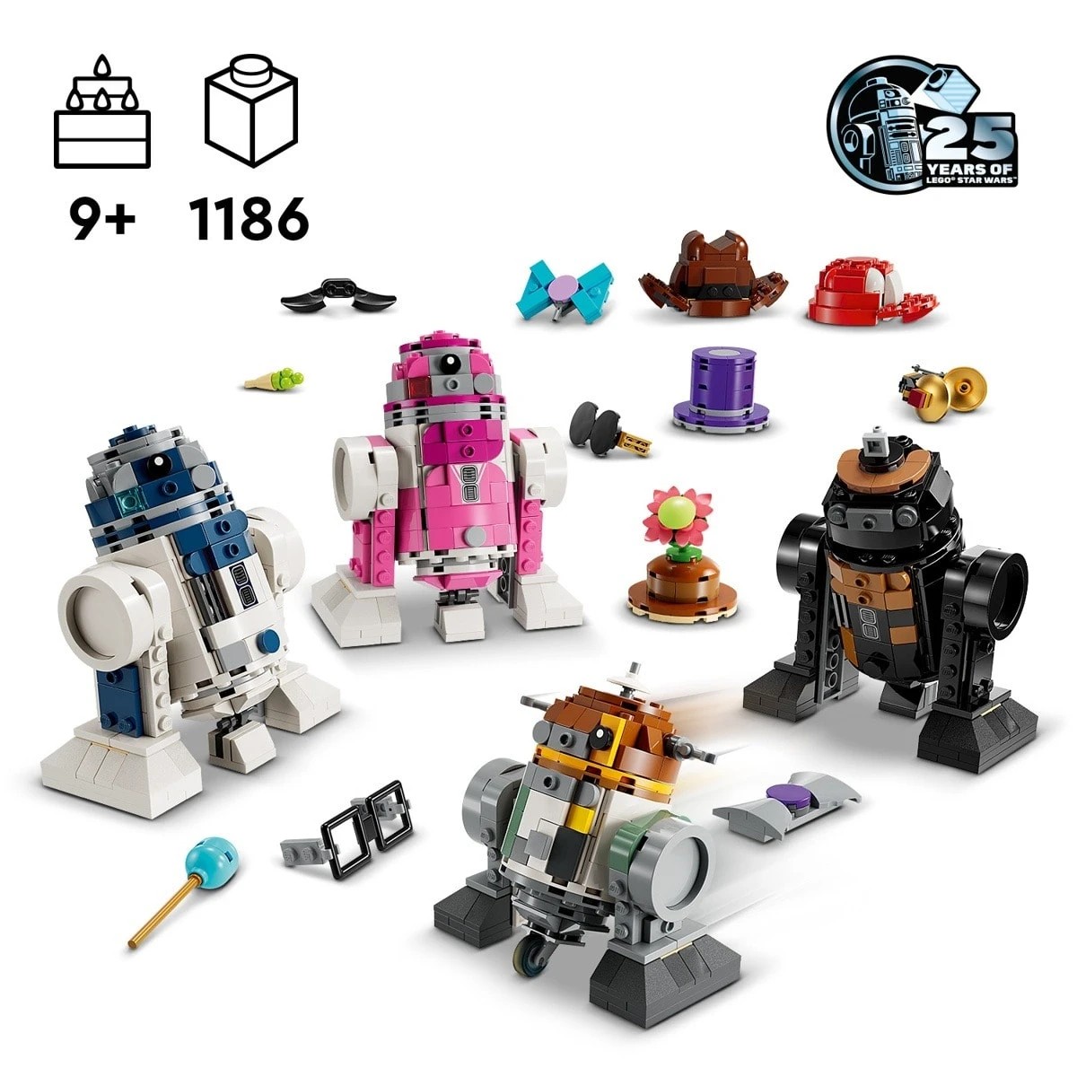 10 LEGO Star Wars Creative Play Droid Builder 75392, 10 of 11