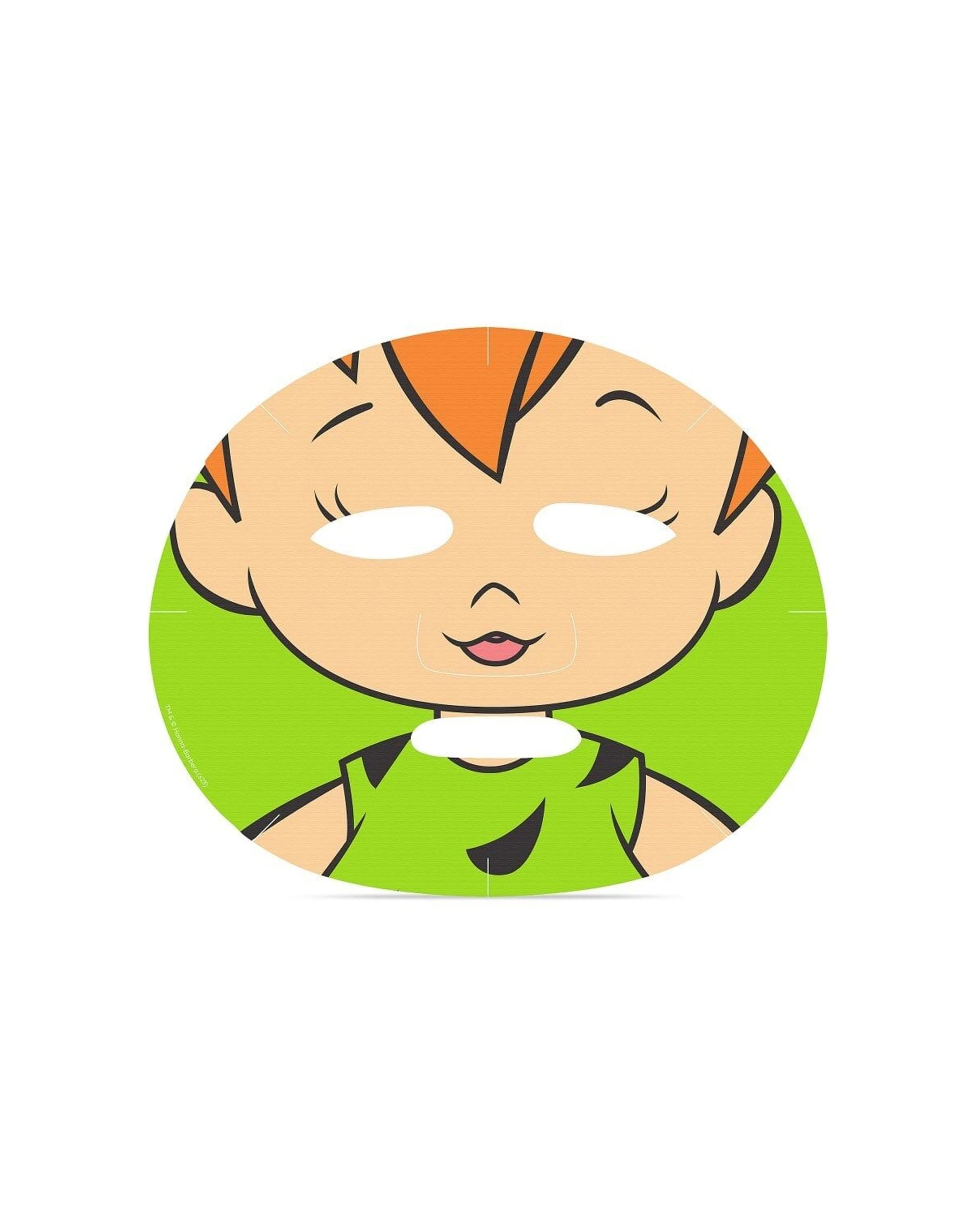 3 Warner Bros Pebbles Flintstone Scented Cosmetic Sheet Mask Raspberry 6PK 25ml - Multi, 3 of 3