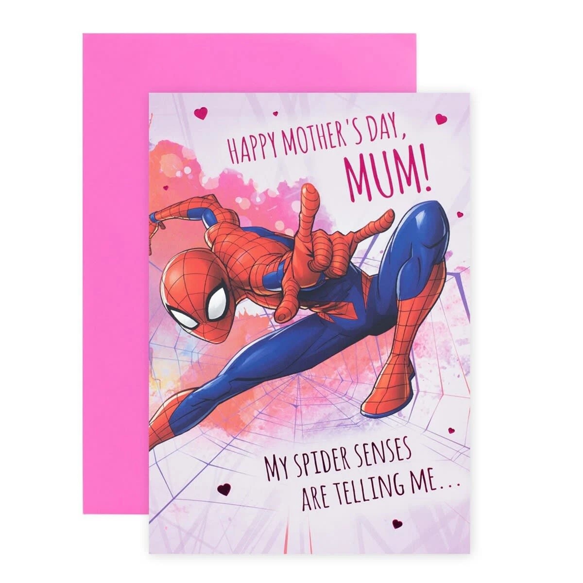 1 Hallmark Marvel Spider-Man Mother's Day Card - Spider Senses, 1 of 3