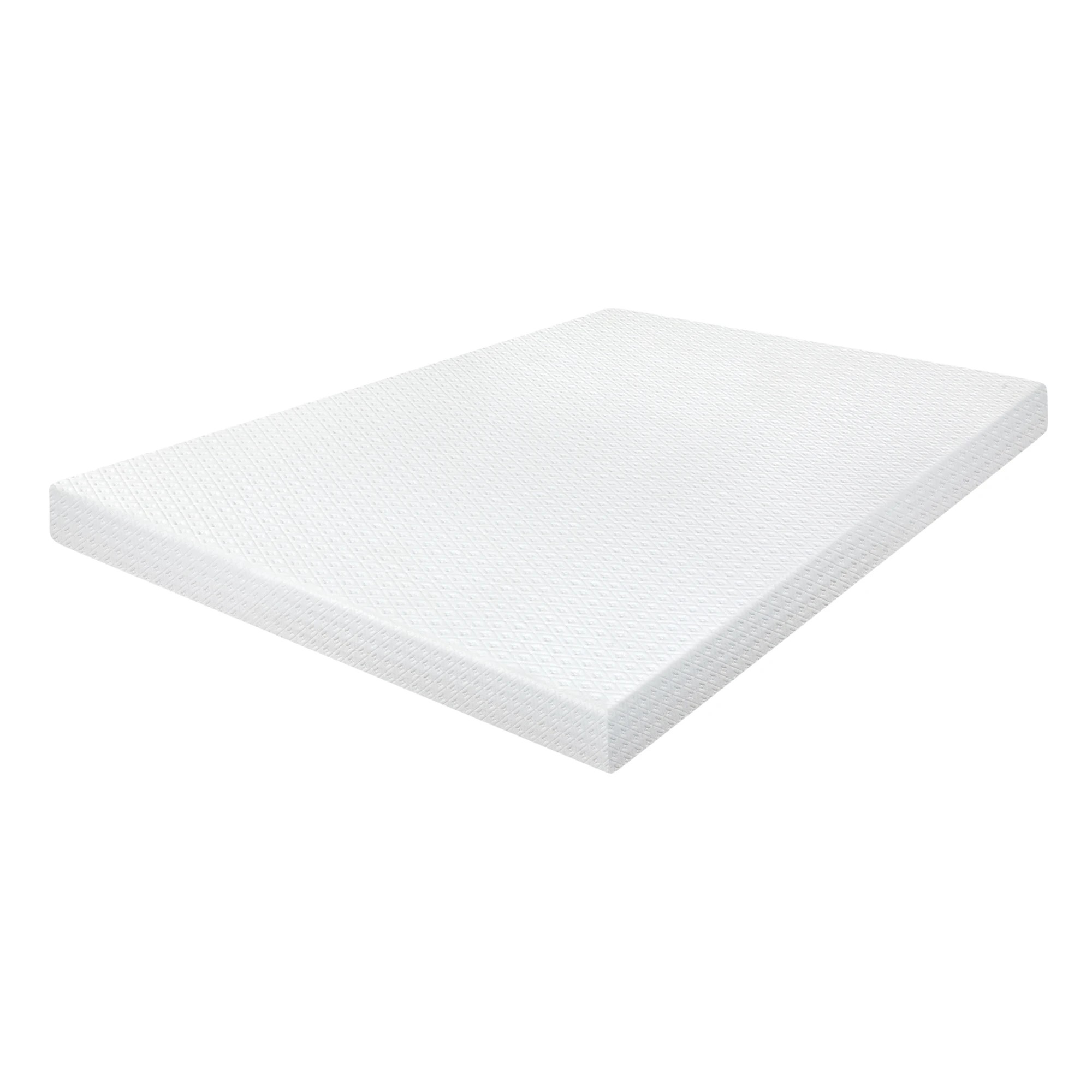 1 Dreamz 4 Inch Memory Foam Mattress Gel - Queen Bed, 1 of 9