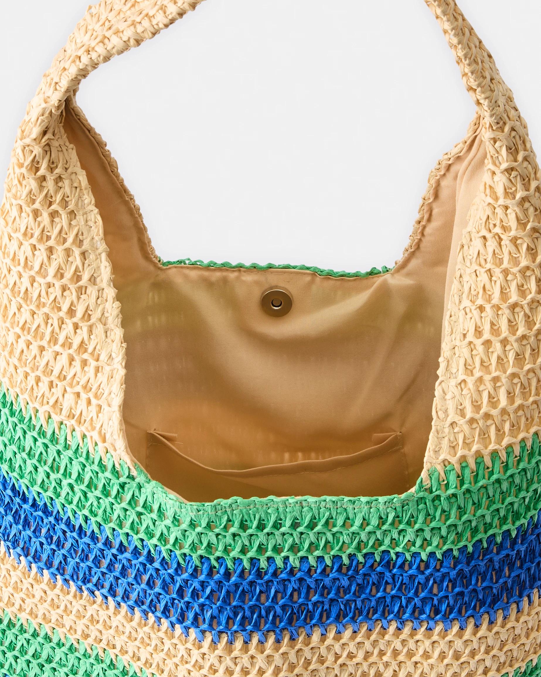 4 Summer Hobo Bag Grn Multi, 4 of 6
