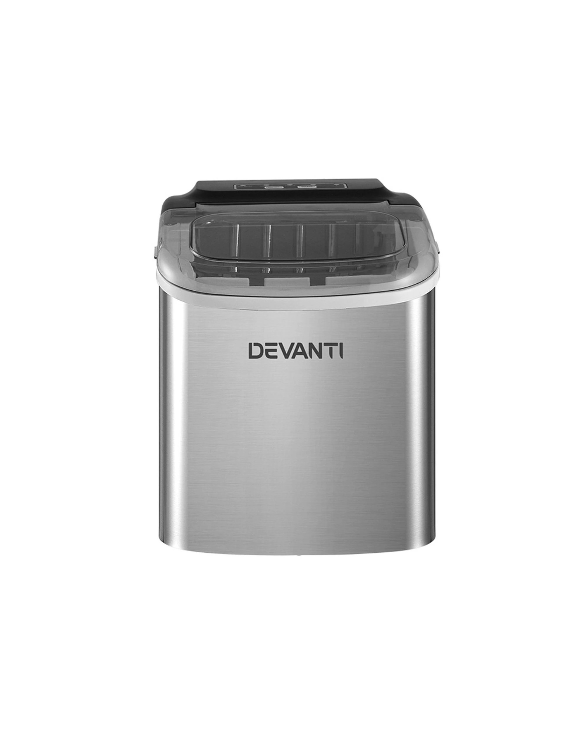 3 Devanti 12kg Ice Maker Machine W/self Cleaning
 - Silver, 3 of 3