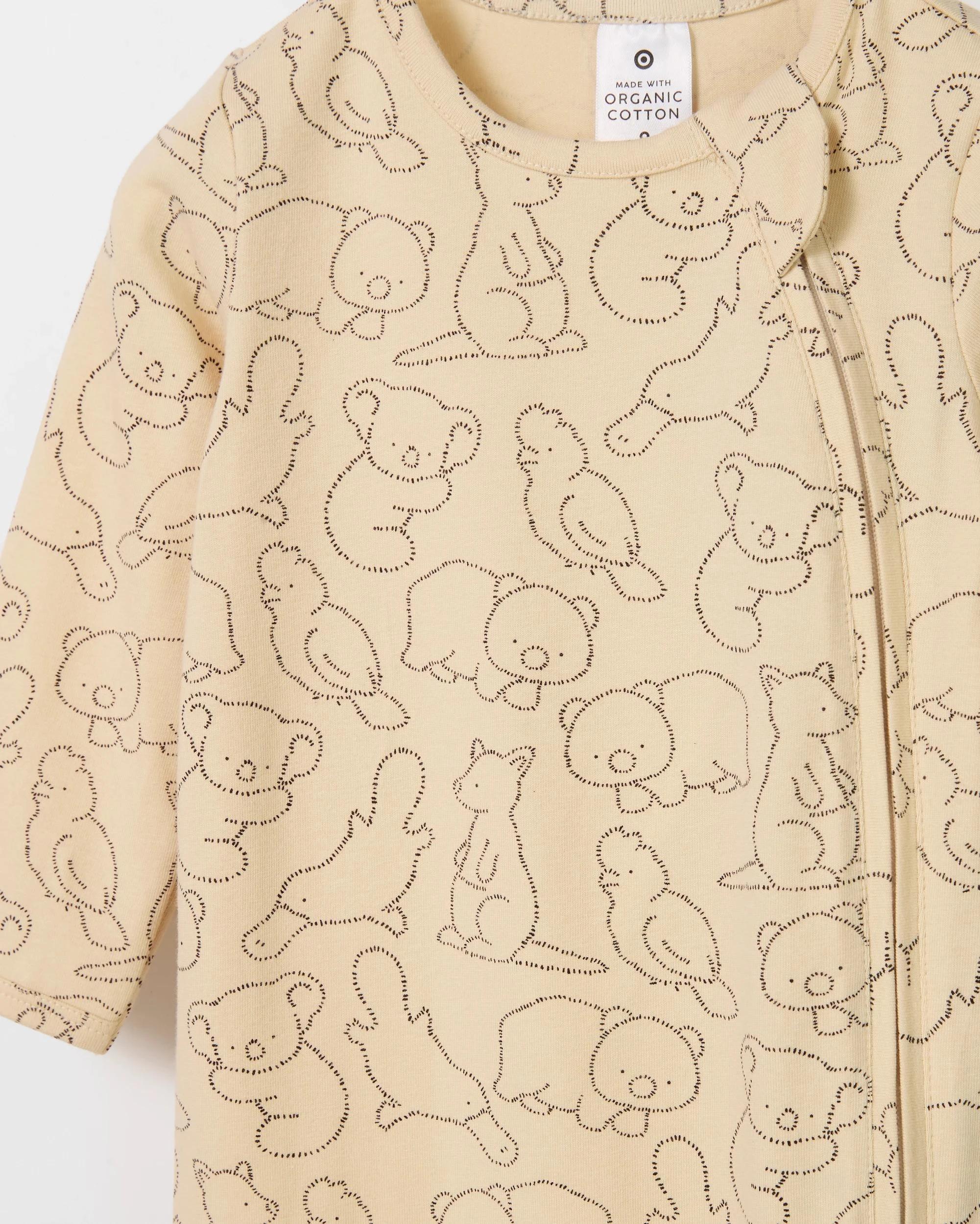 7 Target Baby Organic Cotton 3 Pack Baby Zip Coverall AUS ANIMALS, 7 of 7