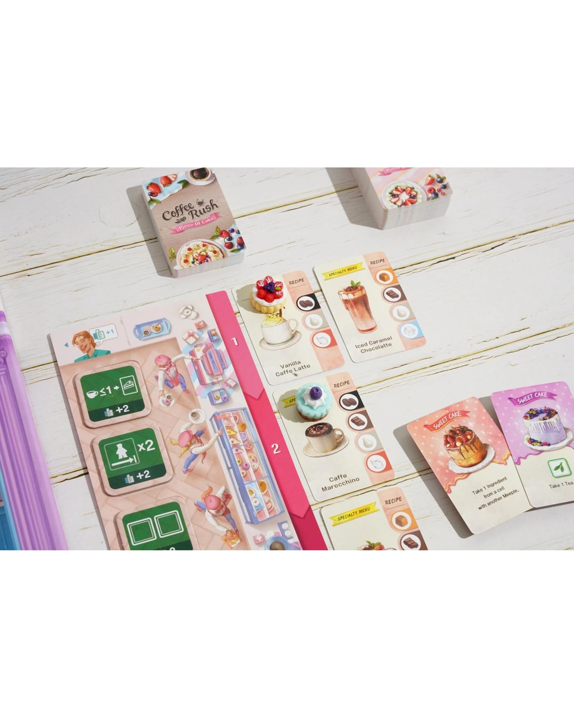9 Coffee Rush Piece of Cake Expansion Board Game, 9 of 10
