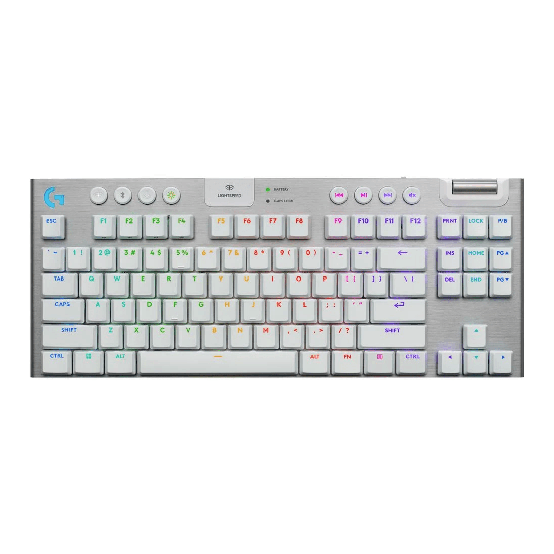 1 Logitech G G915 X TKL Wireless Gaming Keyboard White, 1 of 8