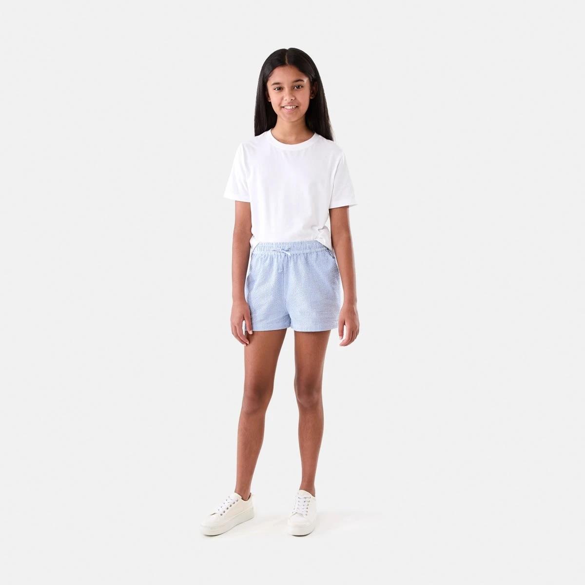 5 Relaxed Stripe Shorts BLUE STRIPES, 5 of 6