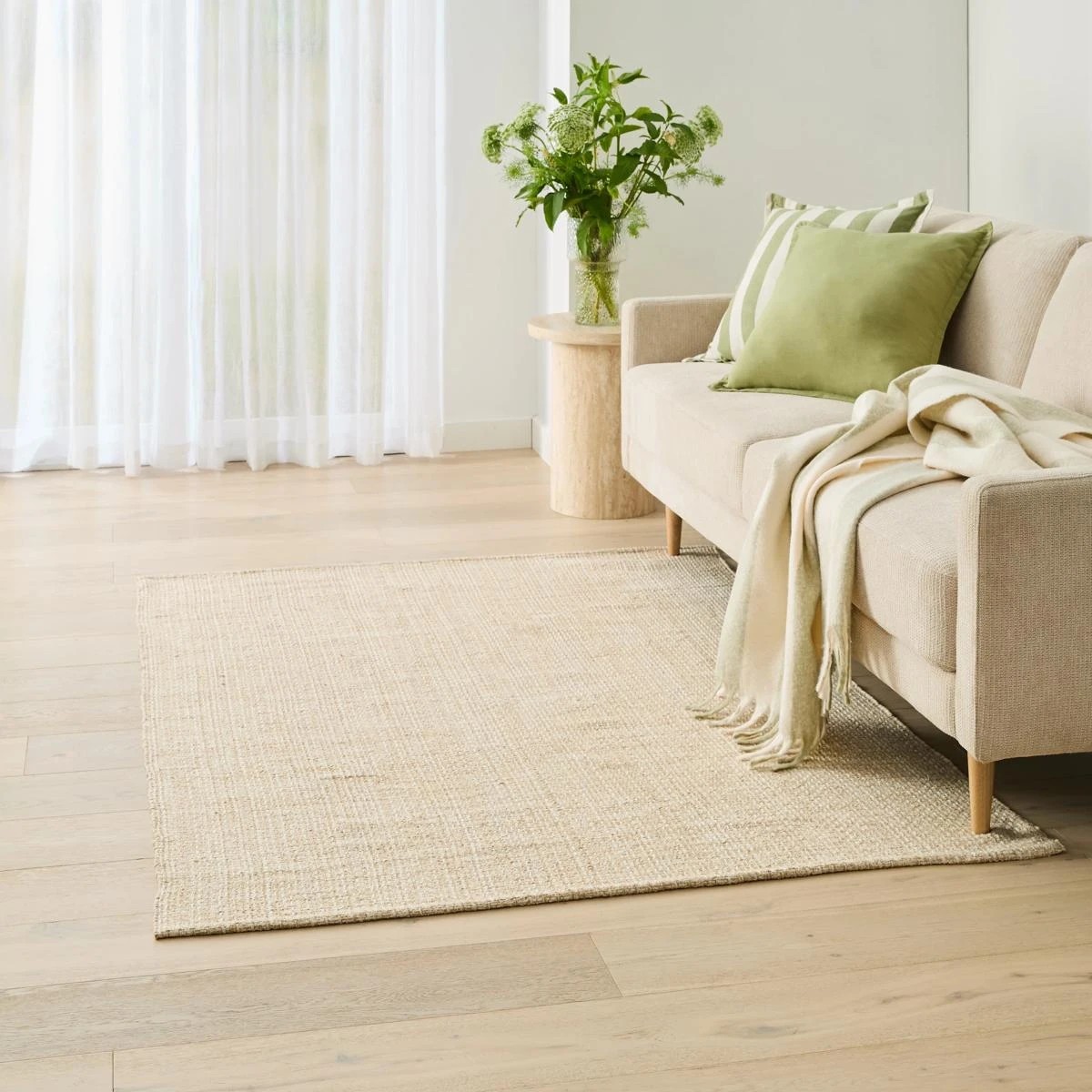 1 River Rug - Beige, Medium - 180cm x 133cm, 1 of 6