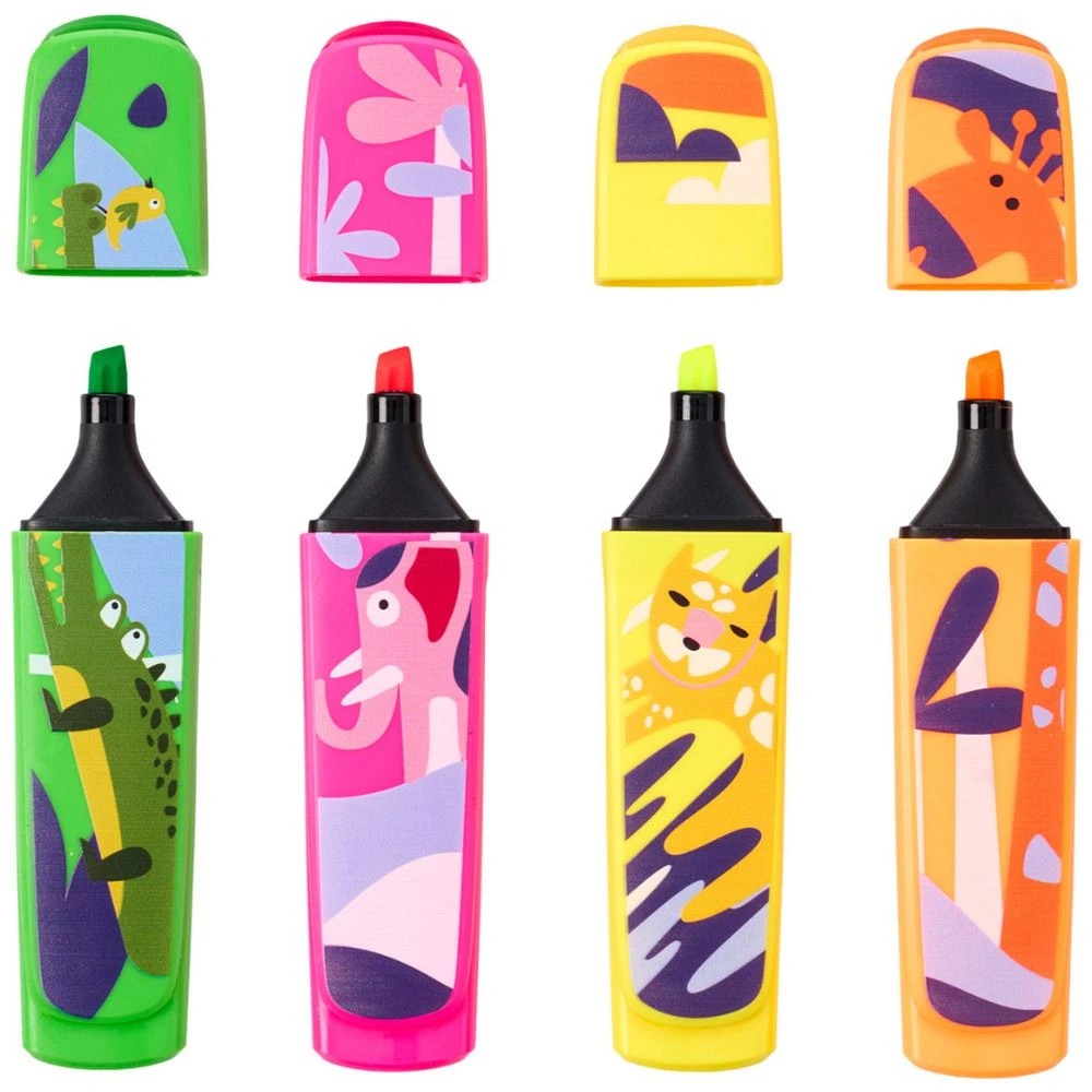 5 Studymate Novelty Highlighter Bright 4 Pack, 5 of 8