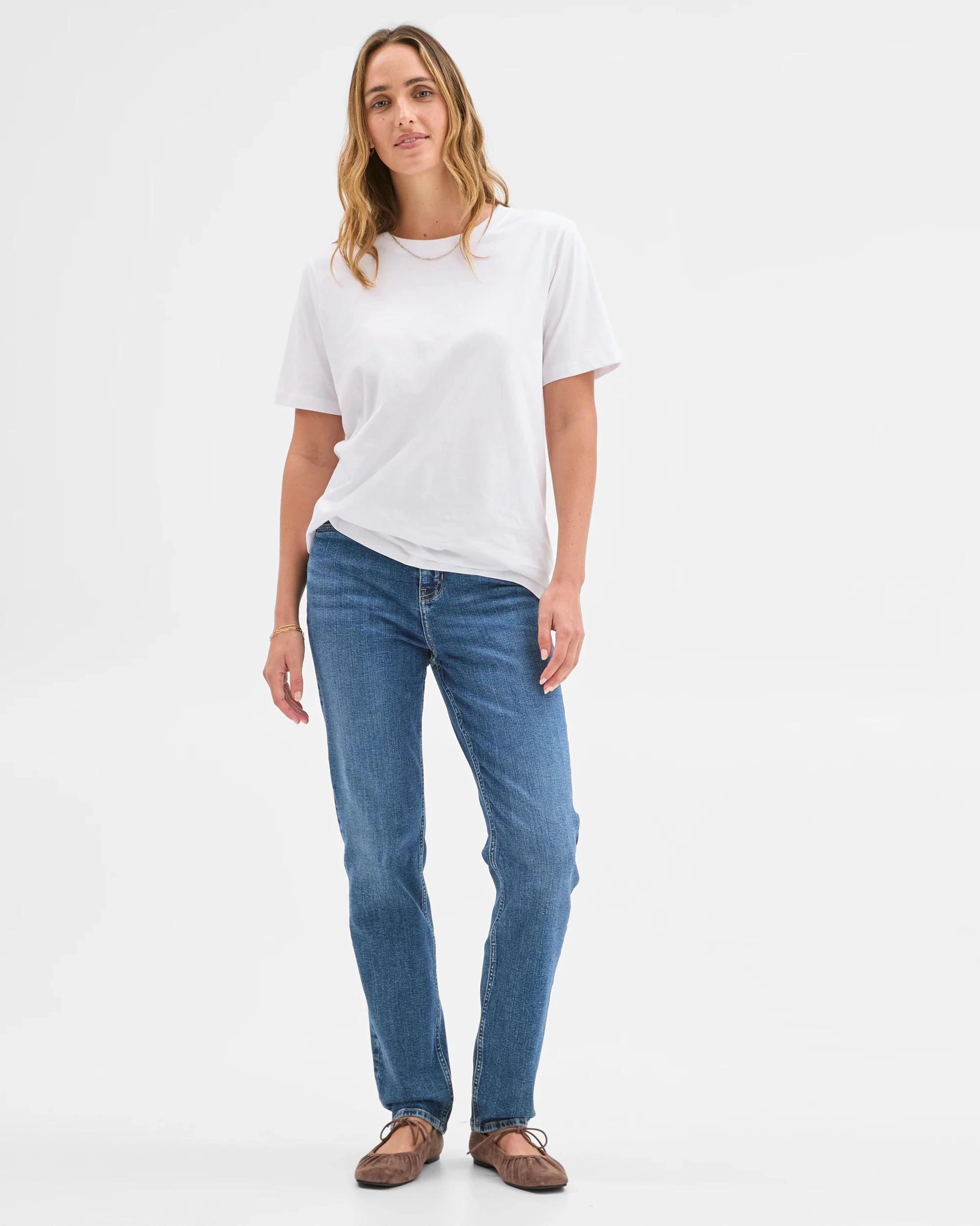 2 Target Denim Denim Alexa Slim Leg Full Length Jeans DENIMDARK, 2 of 3