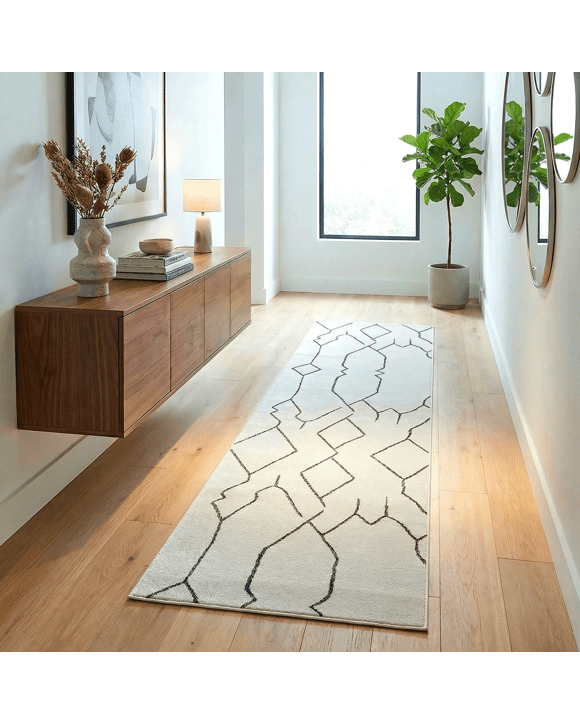 Common Ground Rugs Elysium Ivy 300x80cm - Medium Runner Rug - Natural