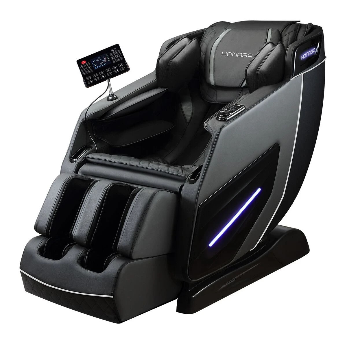 1 HOMASA 4D Massage Chair Zero Gravity Full Body Shiatsu Electric Recliner, 1 of 6
