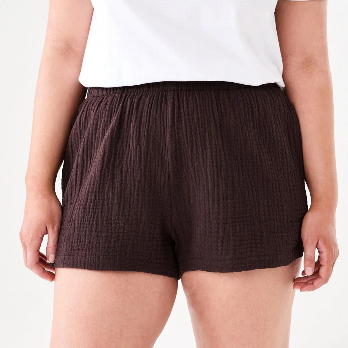 1 Double Cloth Shorts WARM MULBERRY, 1 of 6
