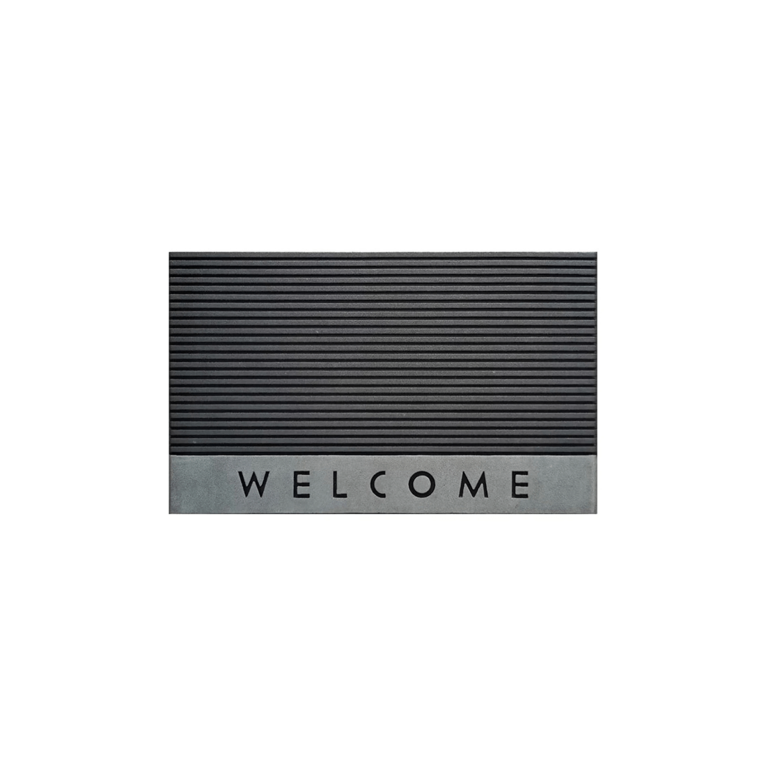 1 Solemate Rubber Welcome Stripe 45x75cm Functional Outdoor Front Doormat
 - Multi, 1 of 3