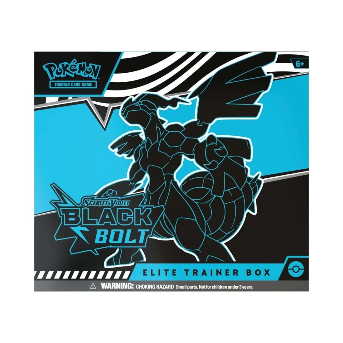 1 Pokemon Trading Card Game: Scarlet and Violet Black Bolt Elite Trainer Box, 1 of 6