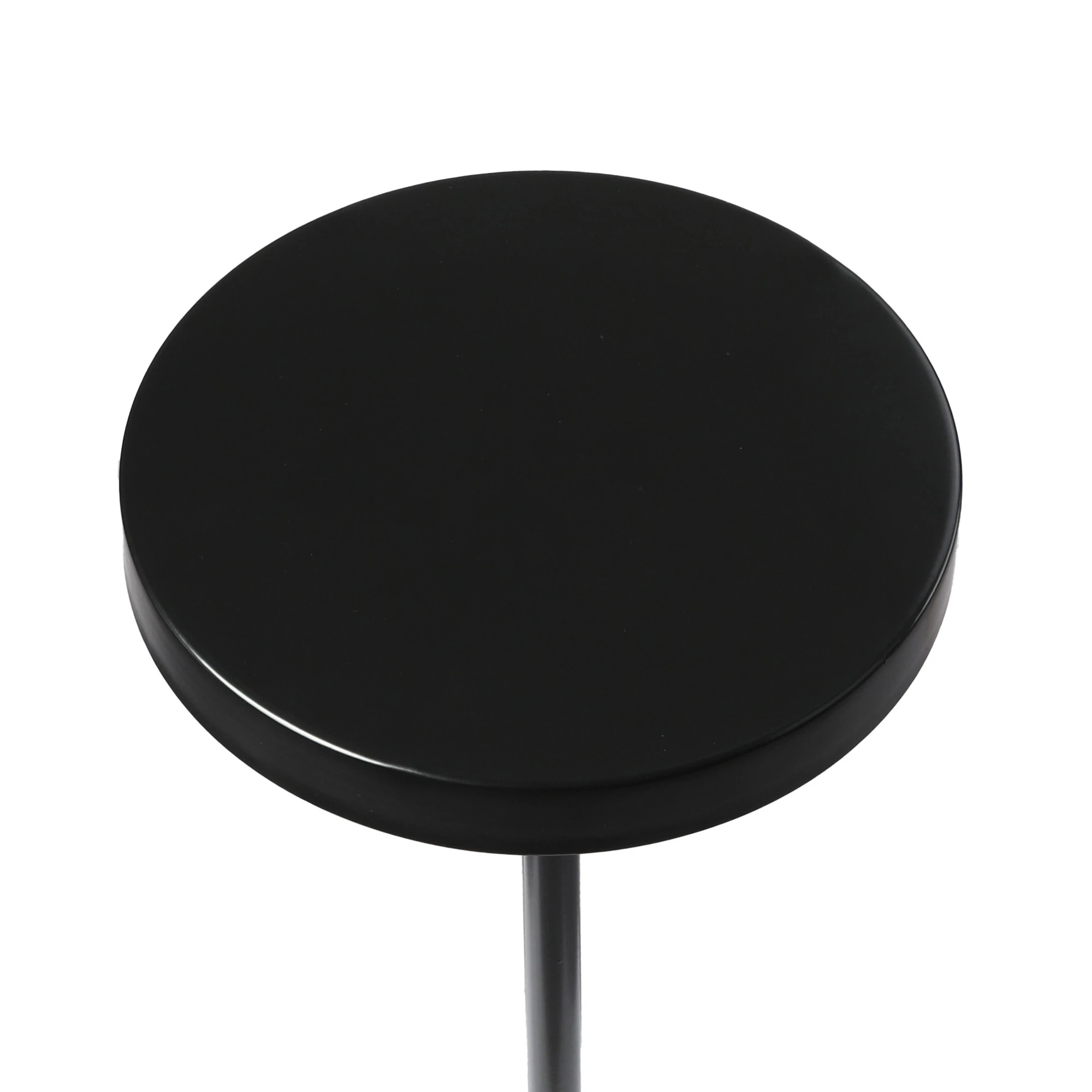 4 Levede Round Side Table - Black, 4 of 6