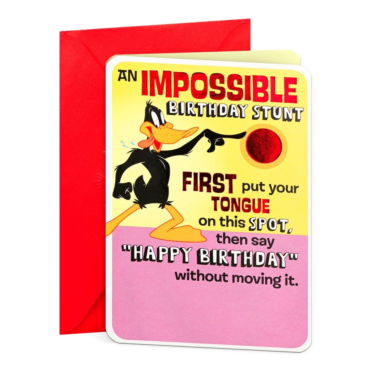 1 Hallmark Licensed Birthday Card - Daffy Duck, 1 of 3