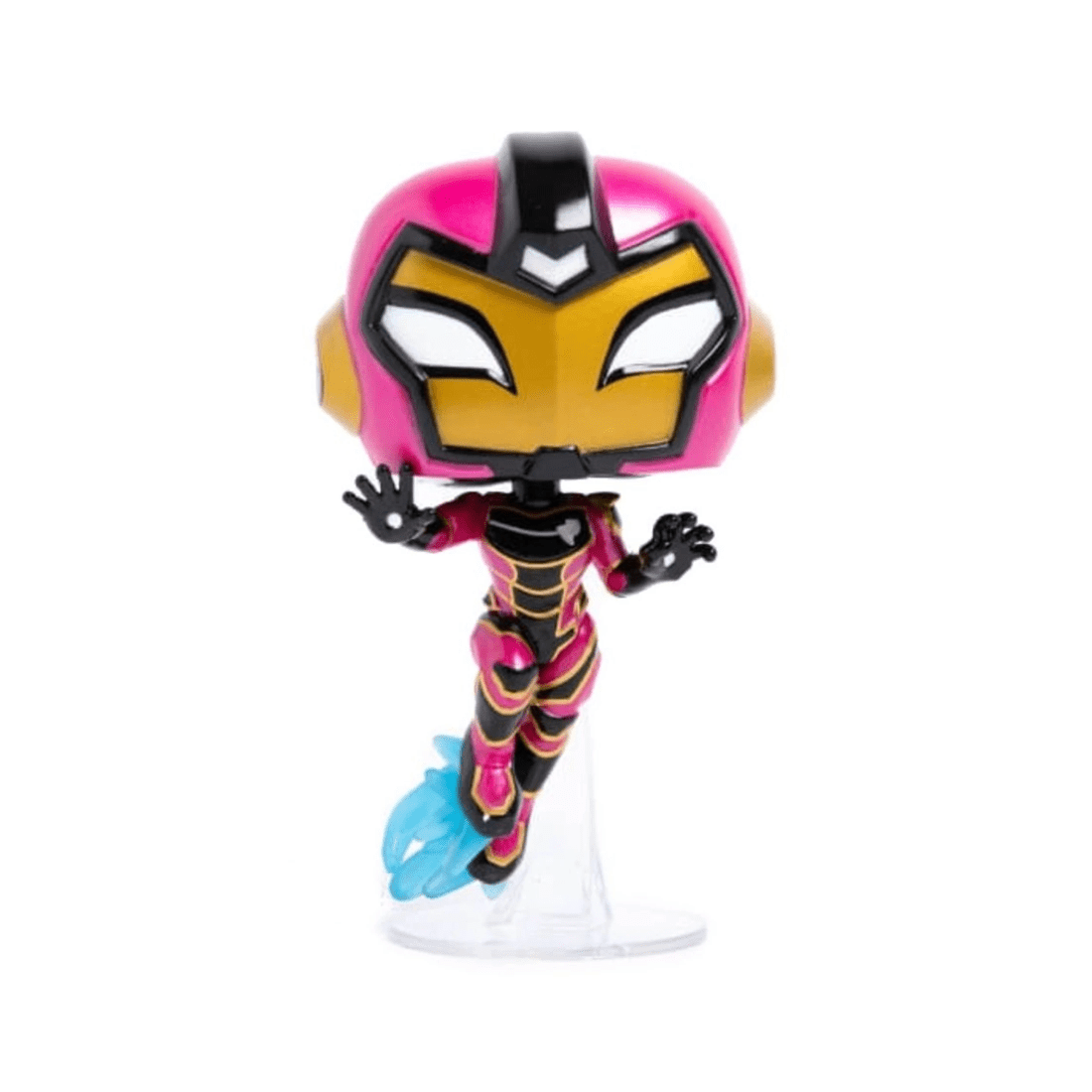 1 POP Vinyl Figurine Iron Man Ironheart Chase Variant Glow In The Dark 10cm - Black, 1 of 3
