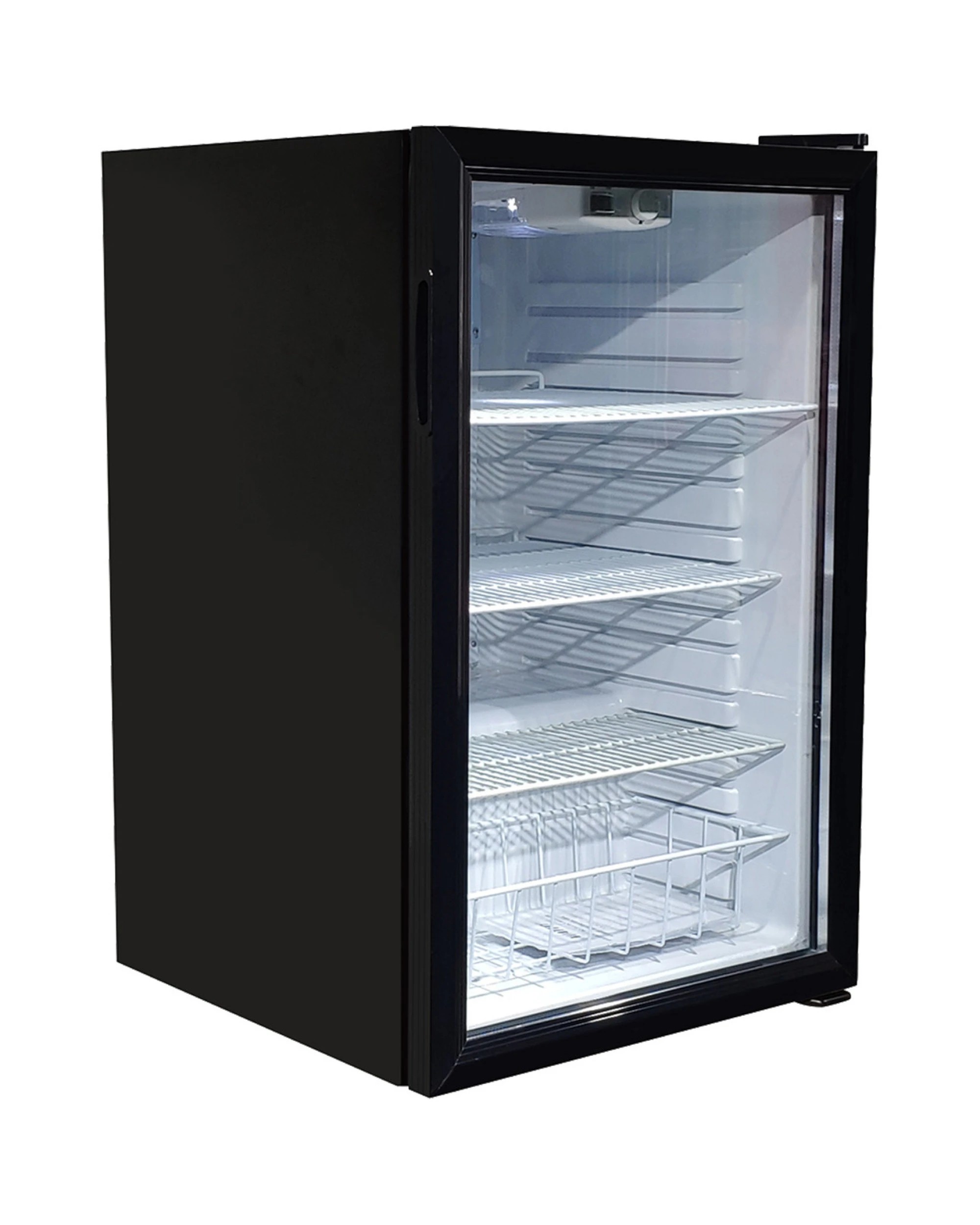 3 Kolner 130L Mini Bar Fridge Glass Door Beverage Cooler Drinks Refrigerator - Black, 3 of 7