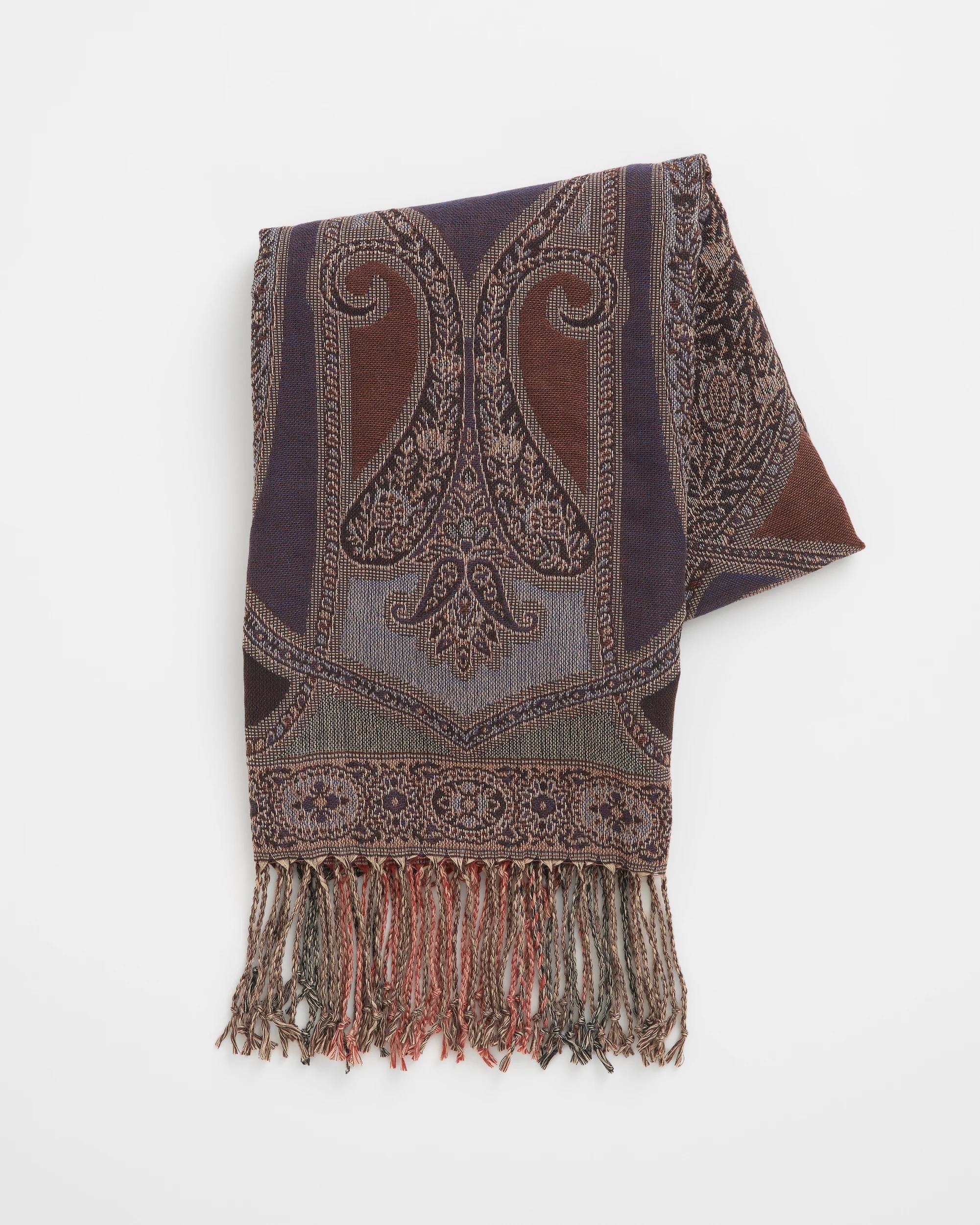 1 Target Woman Lightweight Jacquard Scarf MULTI, 1 of 2