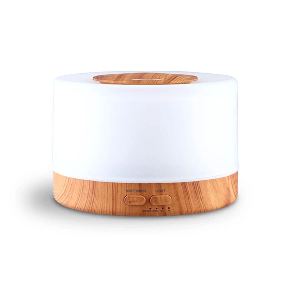 3 Devanti Aroma Diffuser Aromatherapy Light Wood 500ml - Natural, 3 of 7