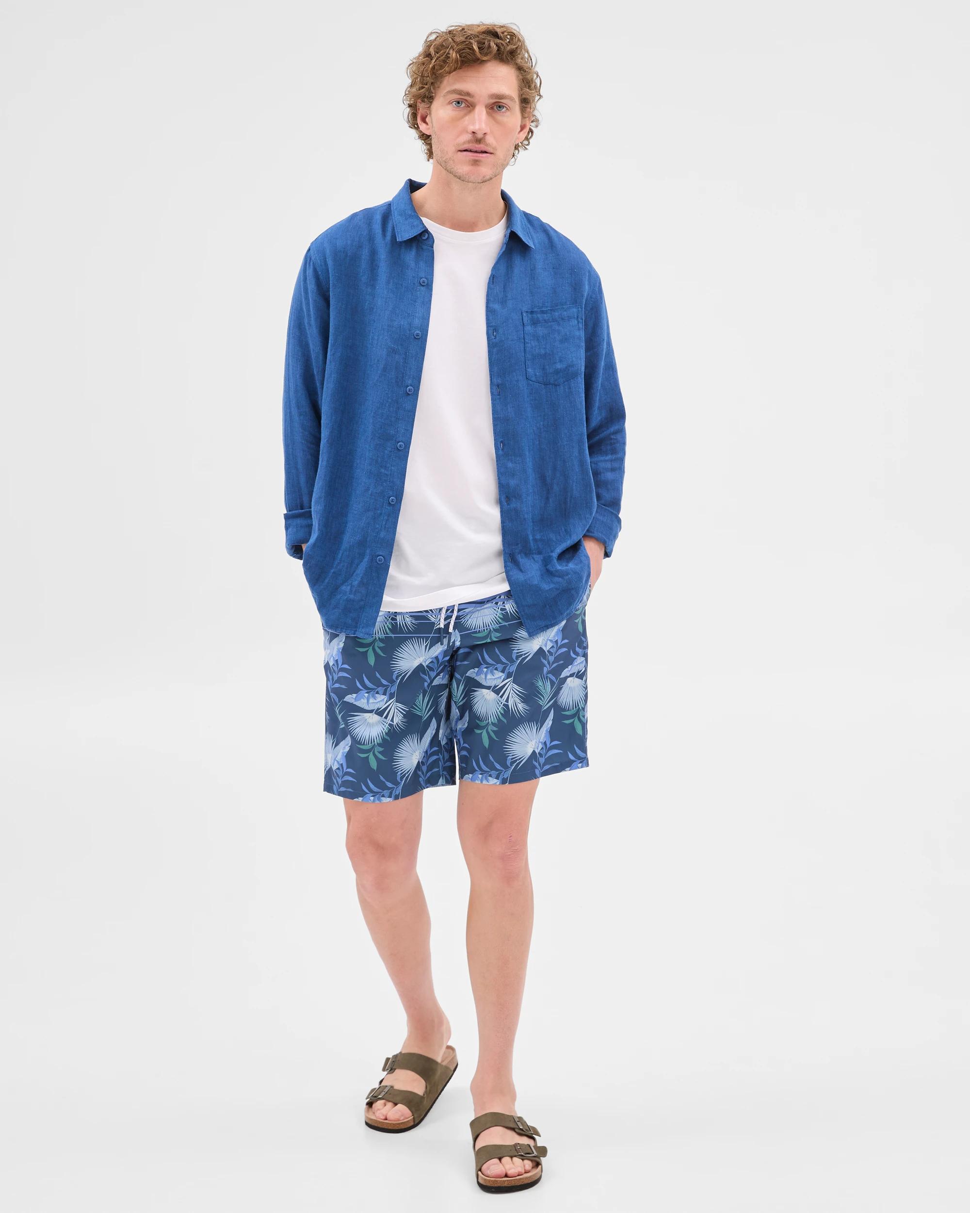 2 Target Print Swim Boardshorts NAVY, 2 of 10