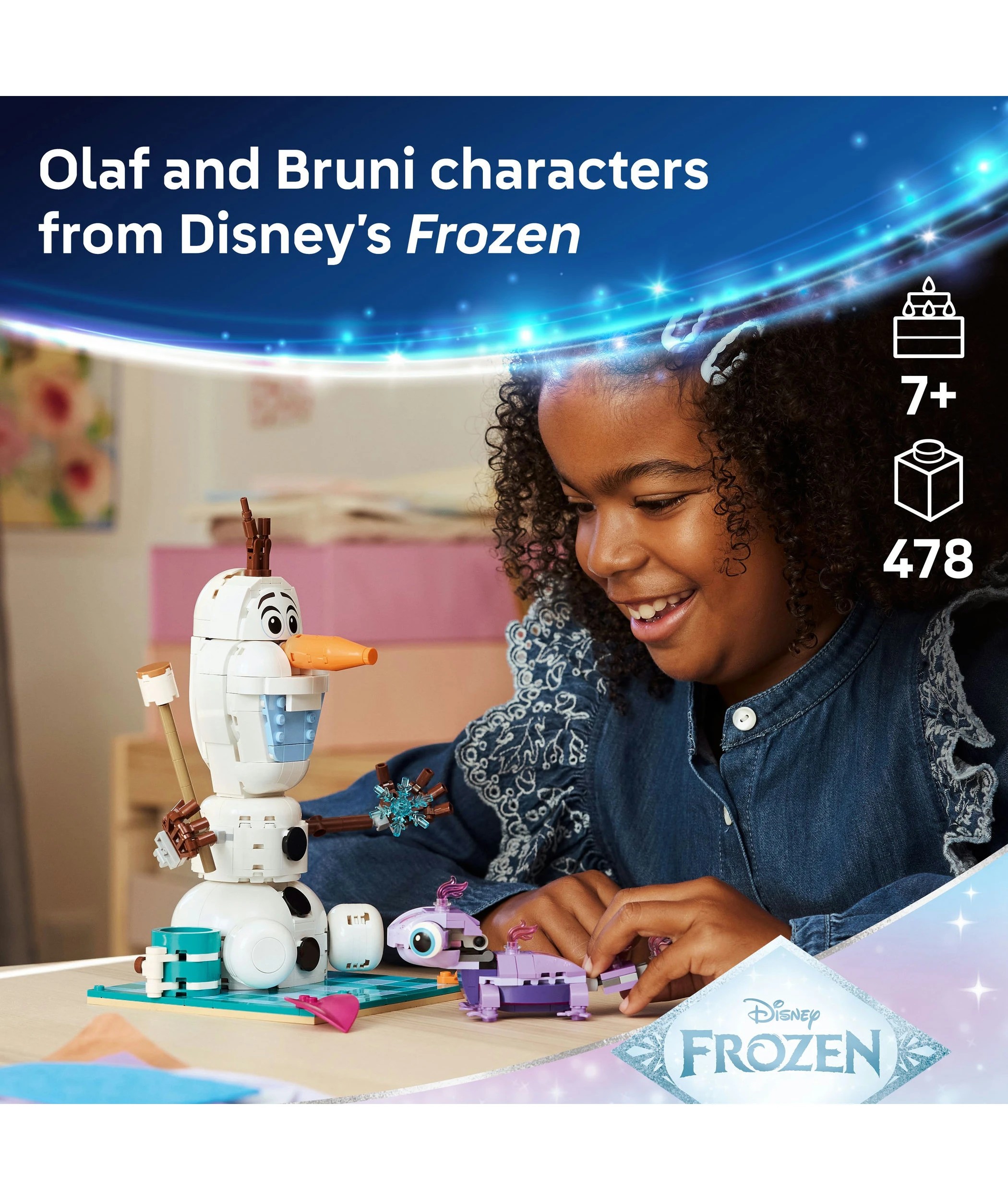 3 LEGO Disney Princess Olaf and Bruni's Picnic Fun 43287, 3 of 10