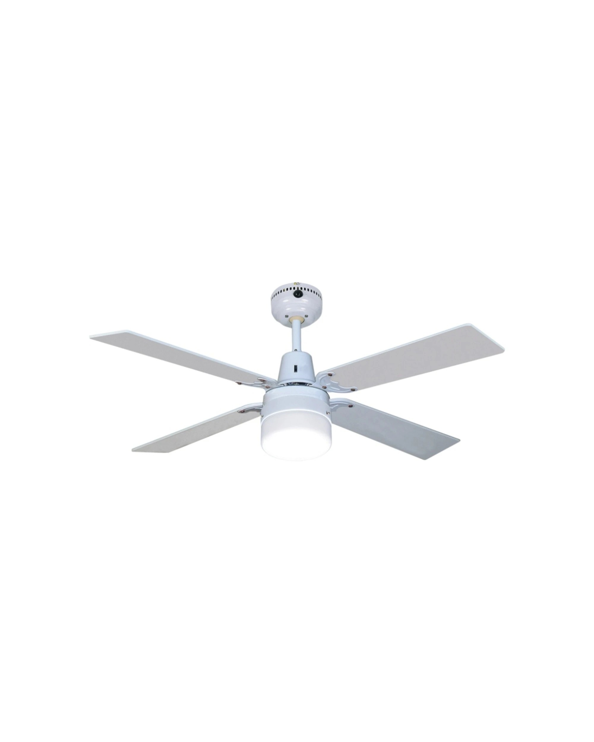 1 Heller Ruby 1200mm Ceiling Fan Reversible Motor Remote Control Clipper - White, 1 of 1