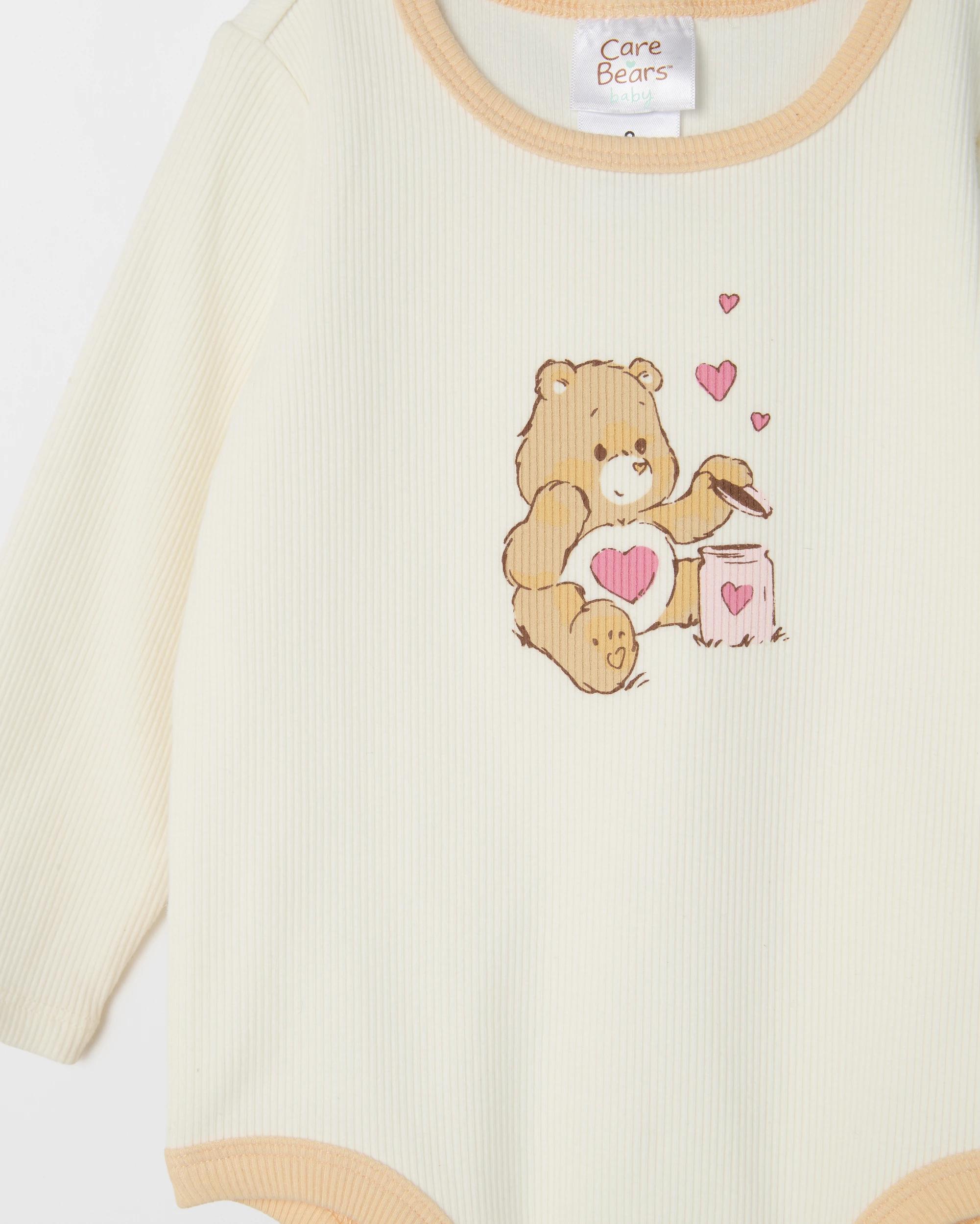 2 Care Bears Baby Australian Cotton Bodysuit Set CARE BEARS, 2 of 3