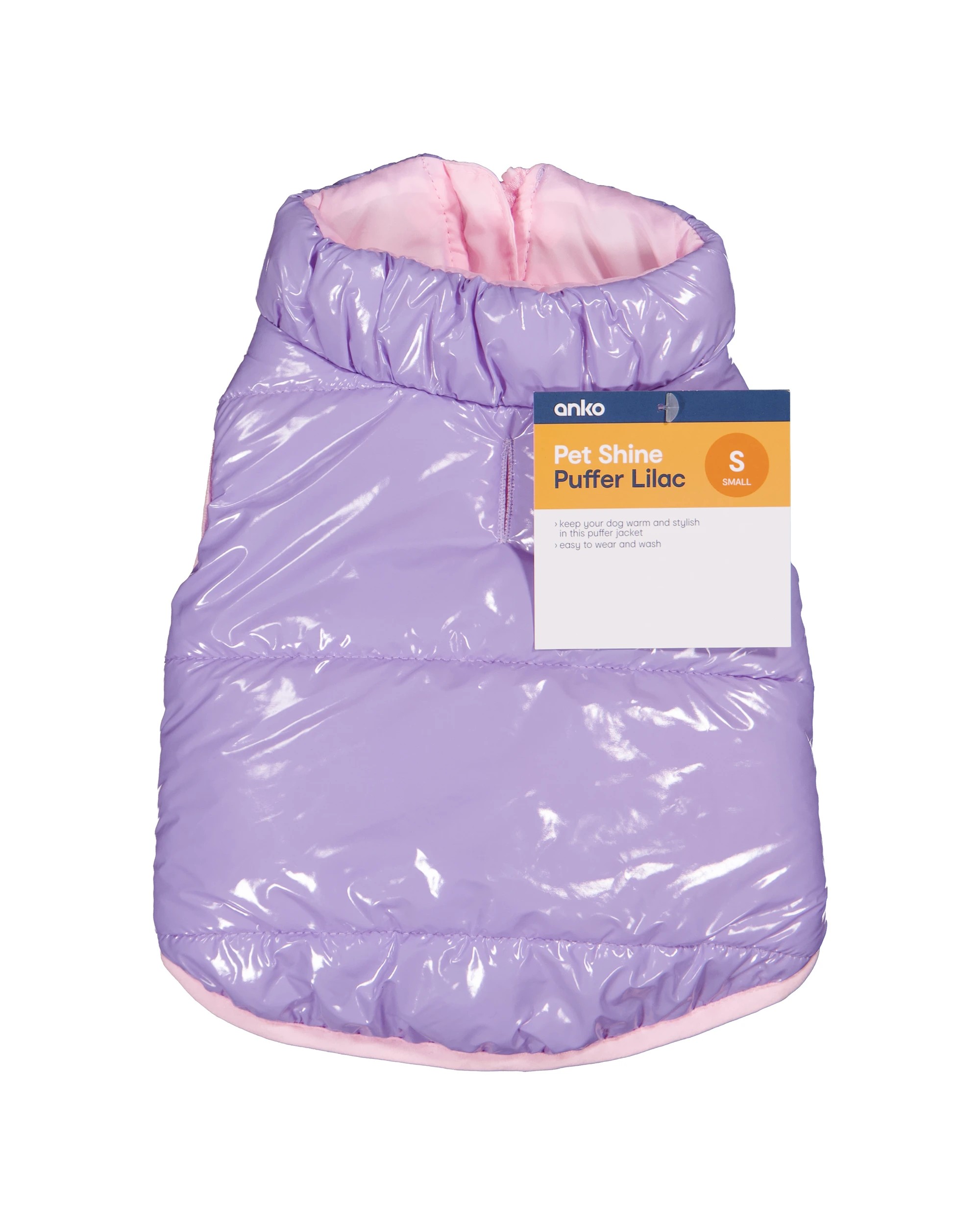 10 Pet Shine Puffer - Small, Lilac and Pink, 10 of 10