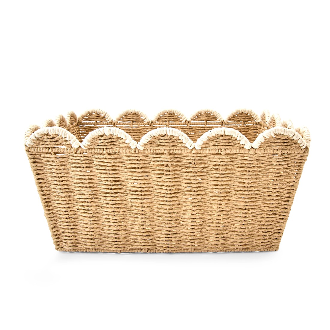 2 Wave Paper Rope Basket - Medium, 2 of 6
