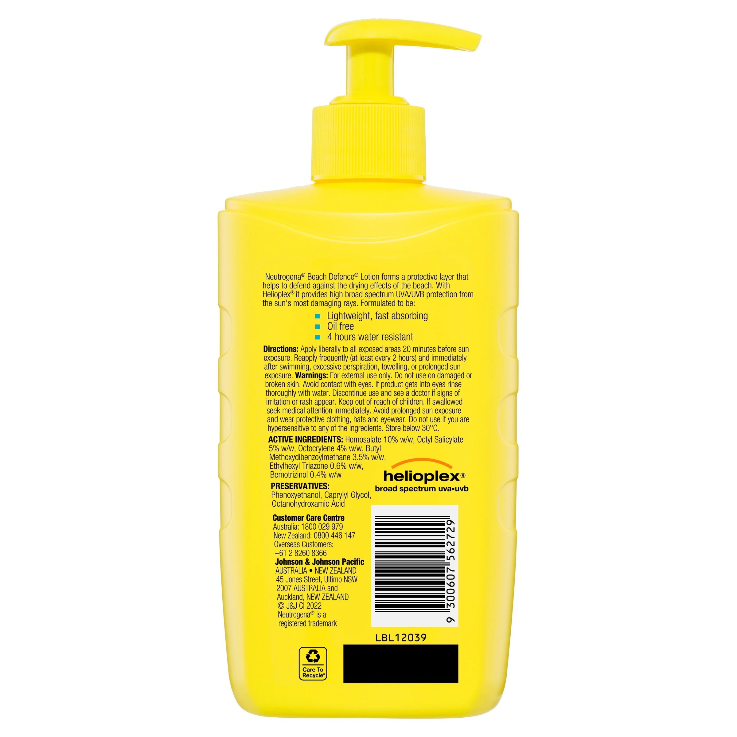 2 Neutrogena Beach Defence SPF50 Lotion 400ml, 2 of 3