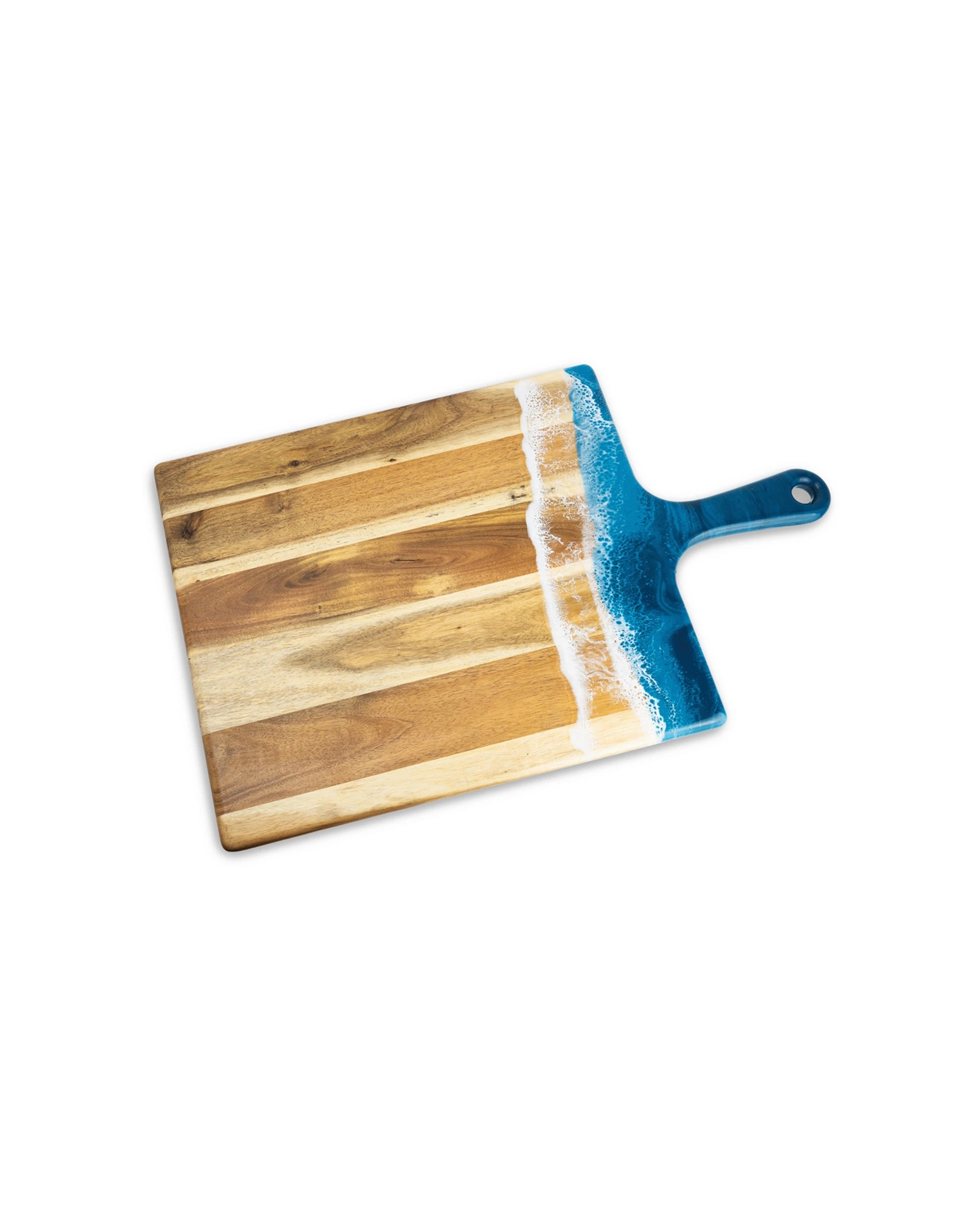 1 Lynn & Liana Acacia Wooden Cheese Board Ocean Vibes X Large 61x38x1.9cm - Multi, 1 of 1