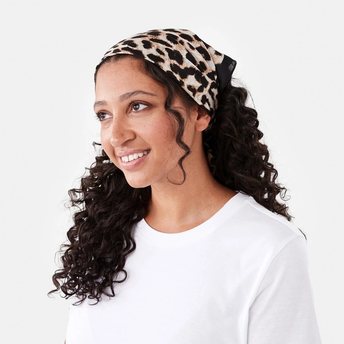 5 Hair Scarf - Leopard, 5 of 6