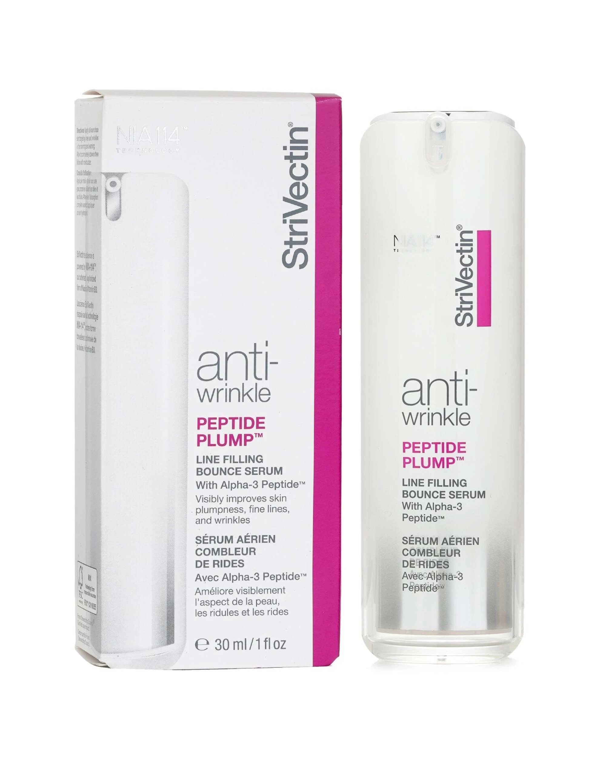 2 StriVectin Anti wrinkle Peptide Plump Line Filling Bounce Serum 30ml, 2 of 3